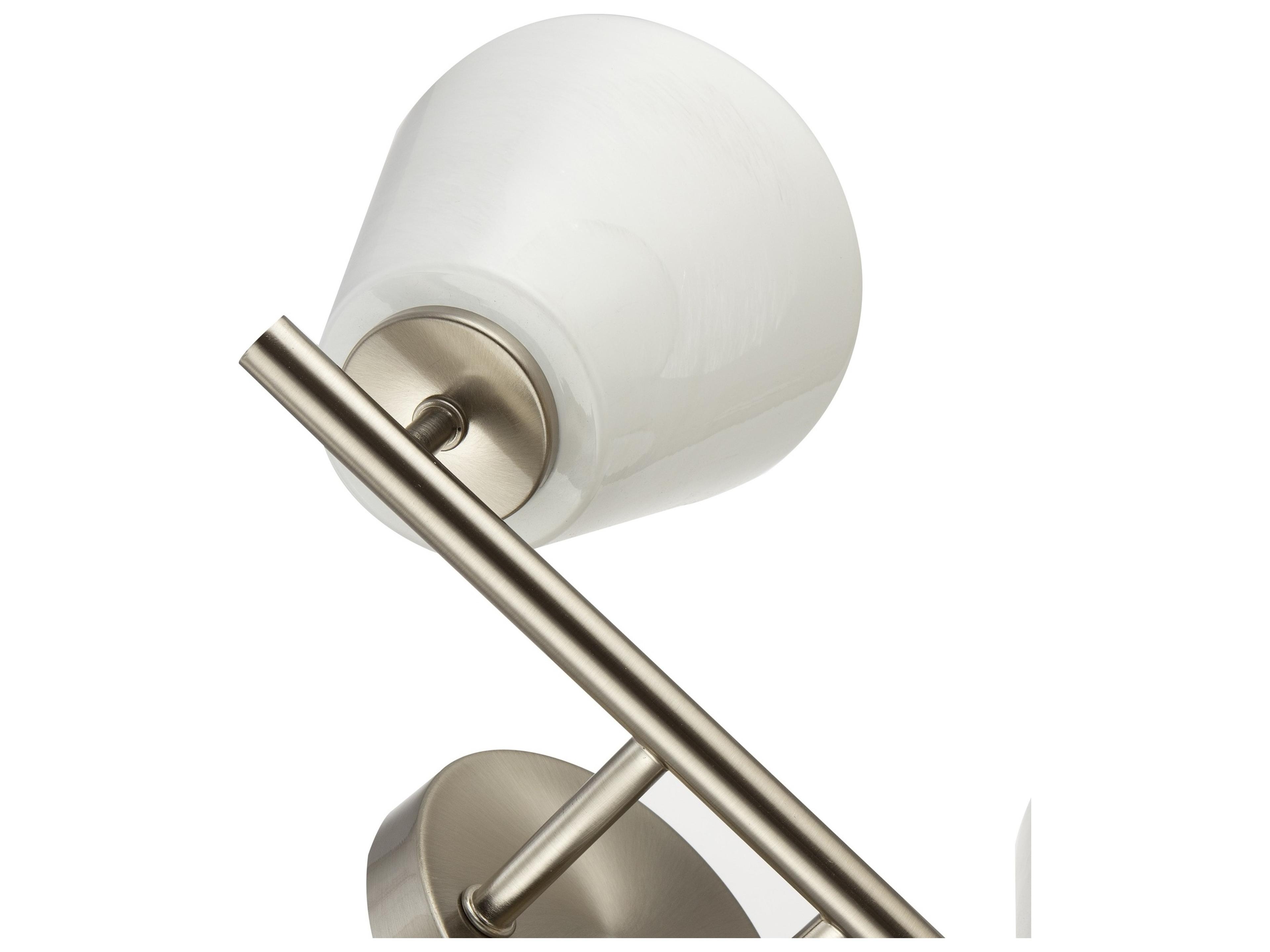 Artcraft Brooke 2-Light Brushed Nickel Vanity Light