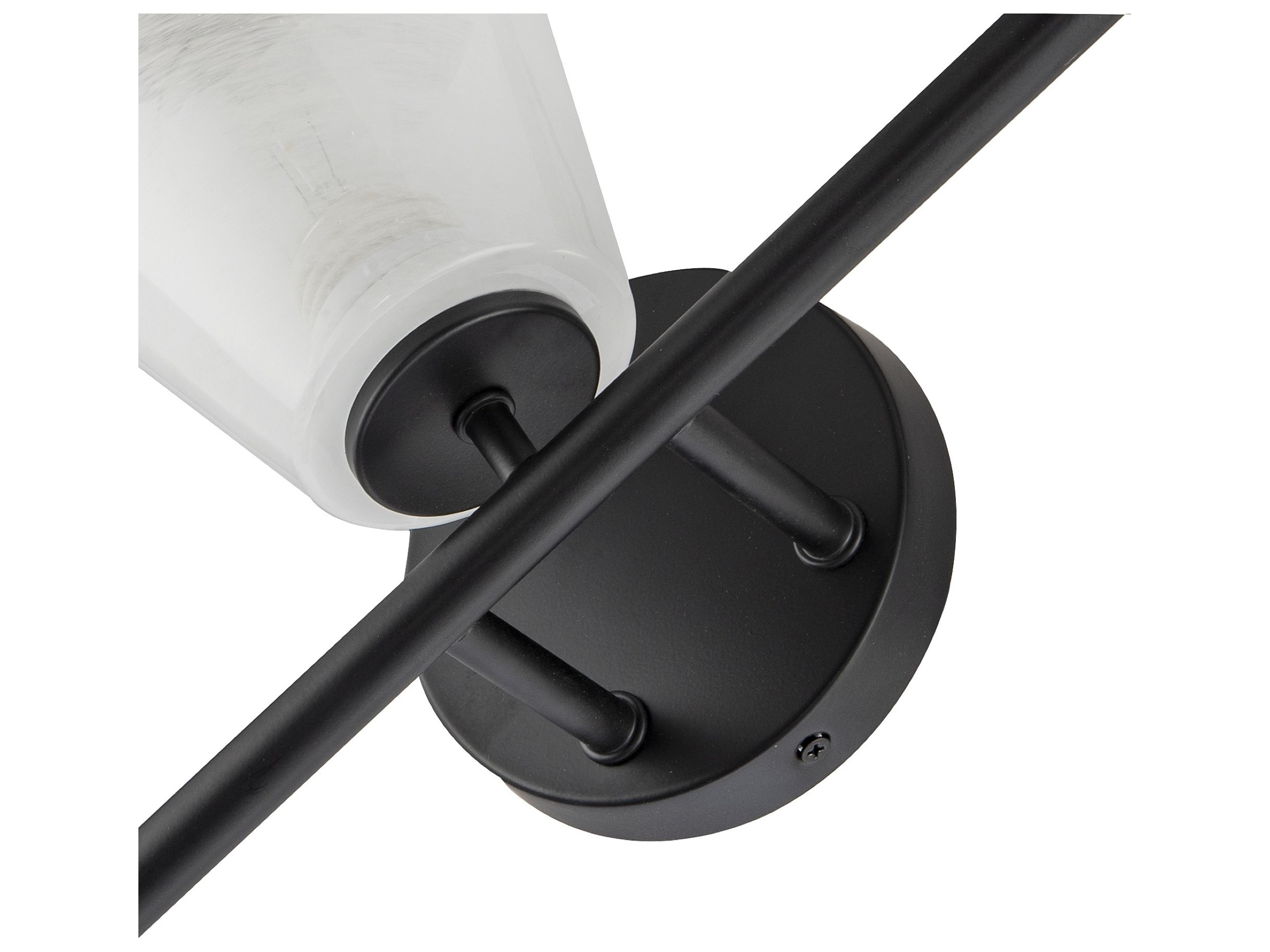 Artcraft Brooke 3-Light Black Vanity Light