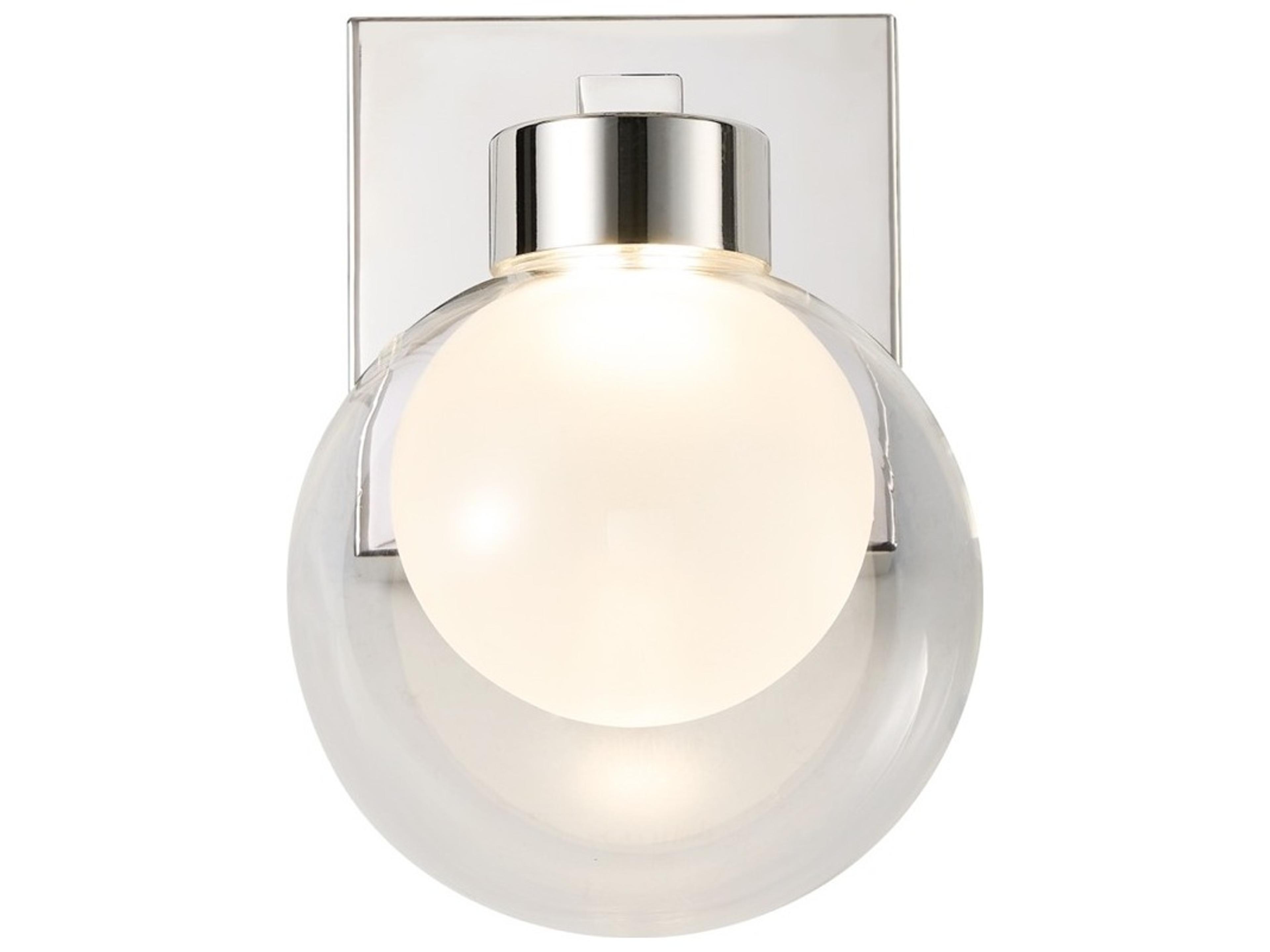 Artcraft Colton 1-Light Chrome Wall Sconce