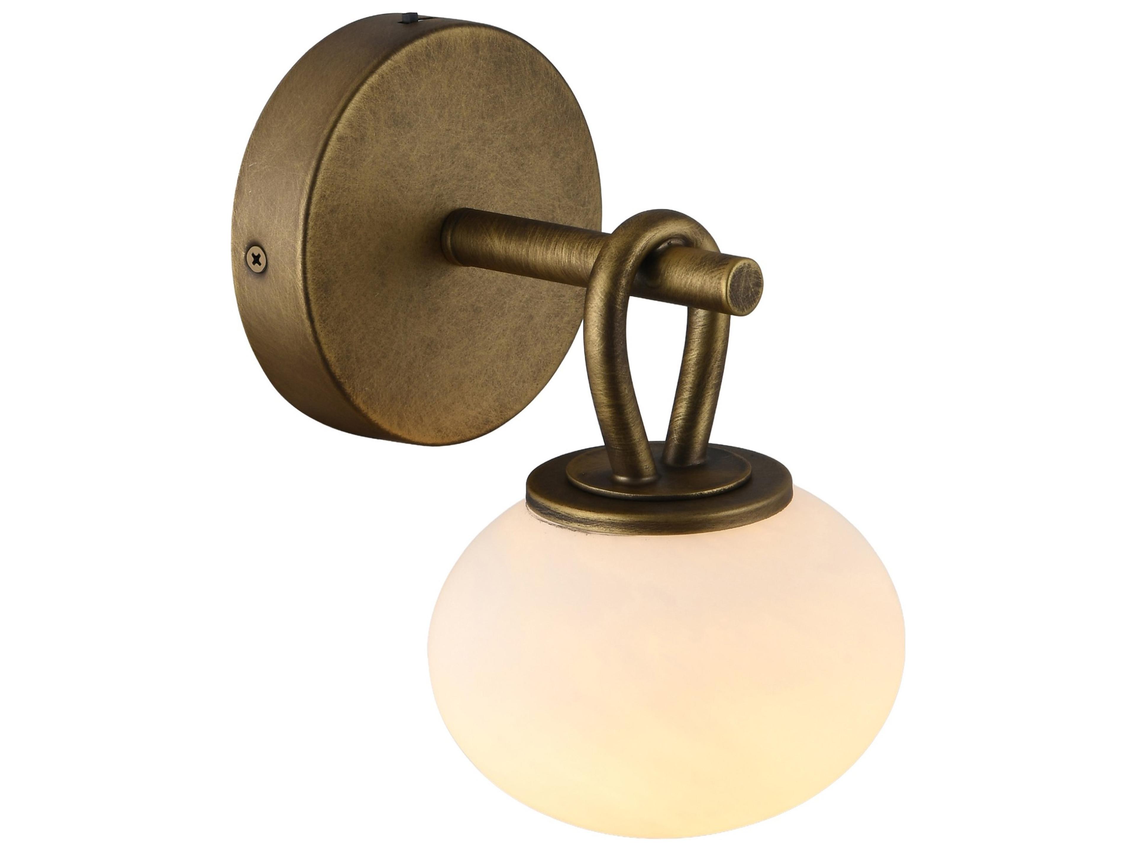 Artcraft Velora 1-Light Legacy Brass Wall Sconce
