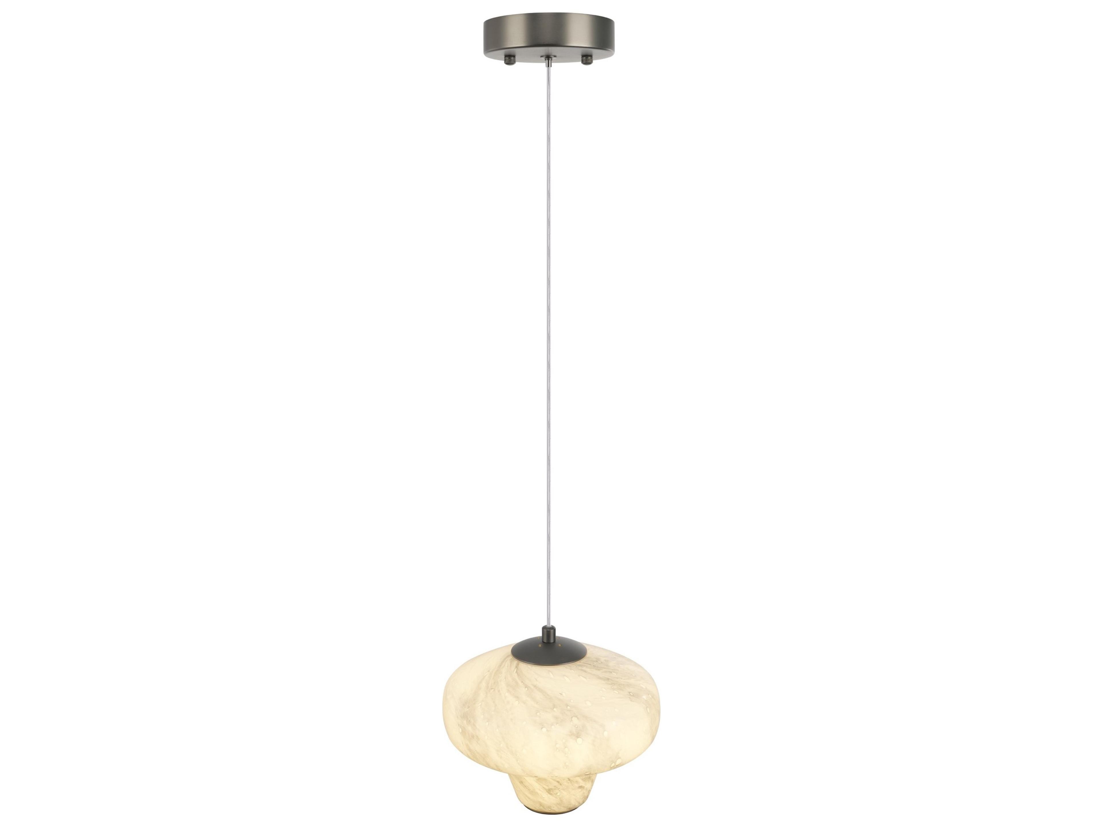 Artcraft Solara 1-Light Graphite Gray Mini Pendant