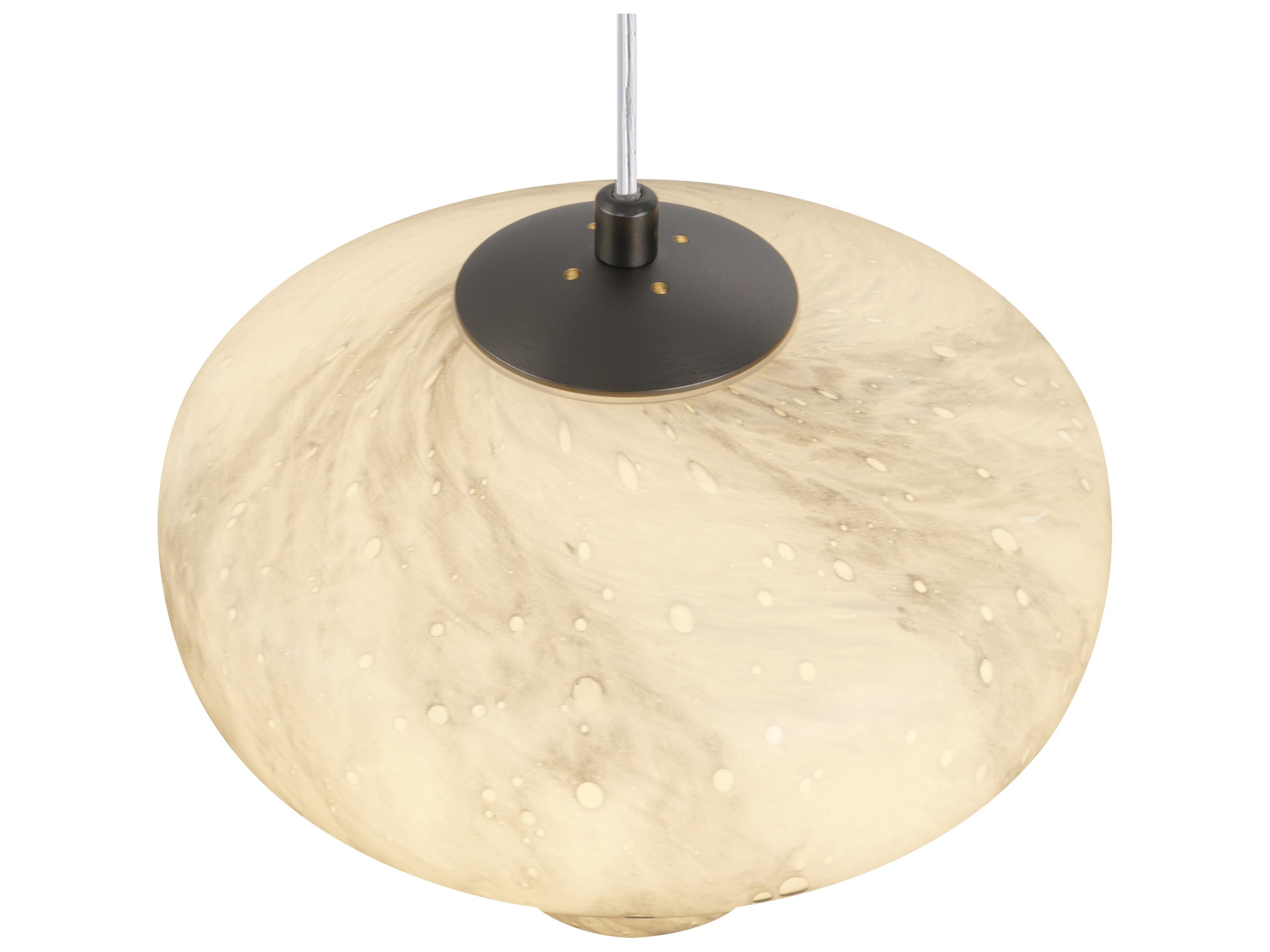 Artcraft Solara 1-Light Graphite Gray Mini Pendant