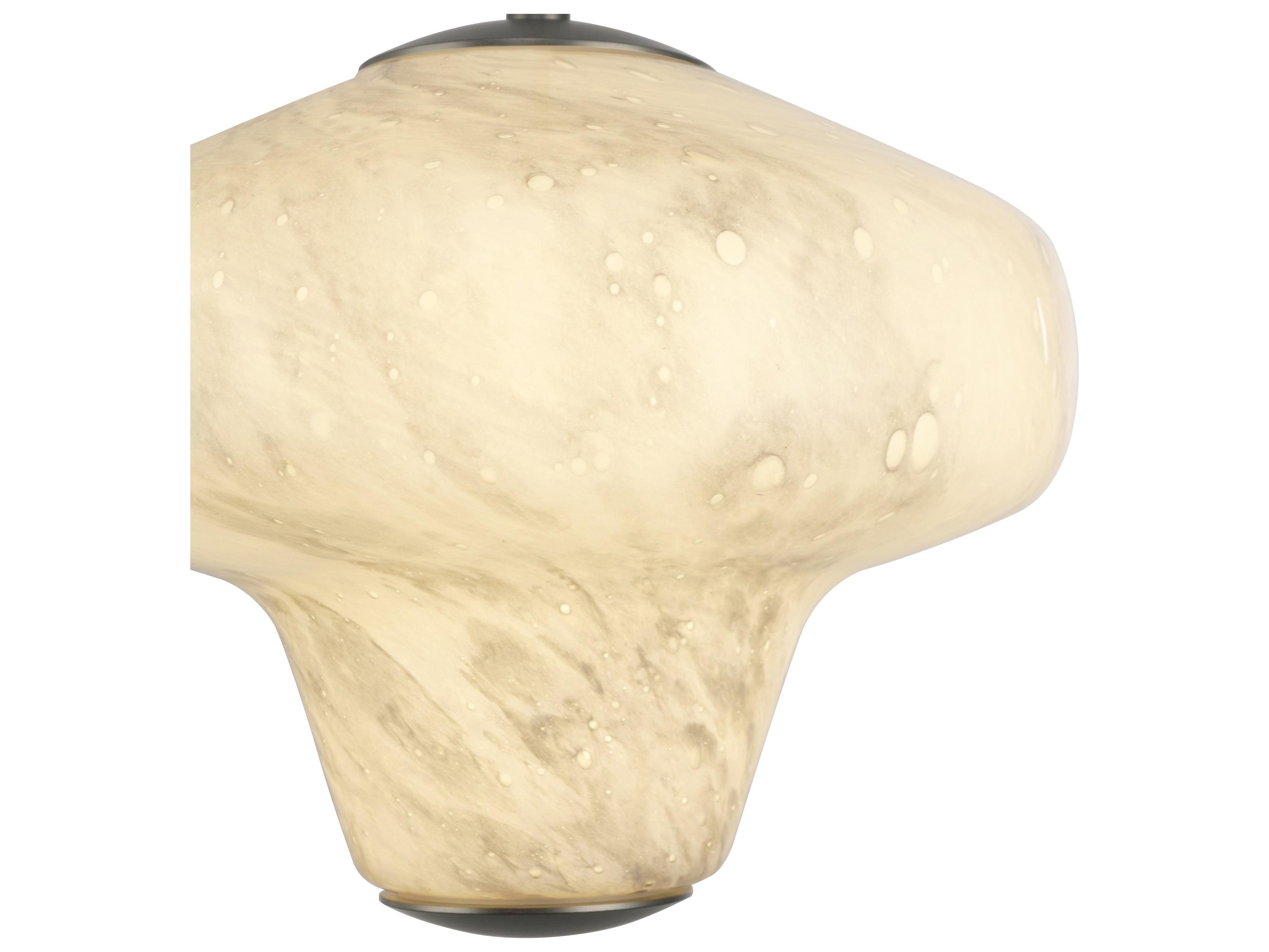 Artcraft Solara 1-Light Graphite Gray Mini Pendant