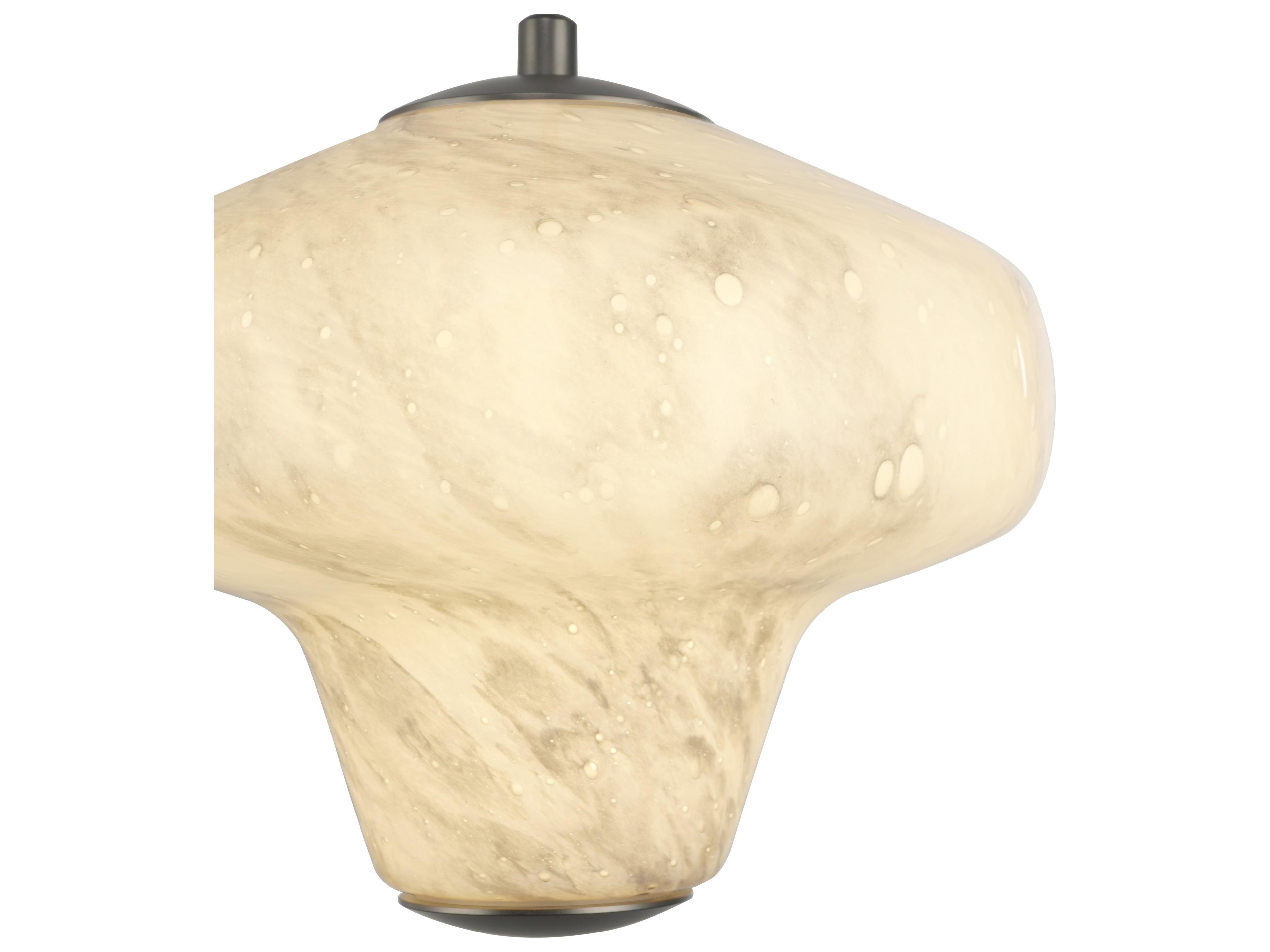 Artcraft Solara 3-Light Graphite Gray Pendant