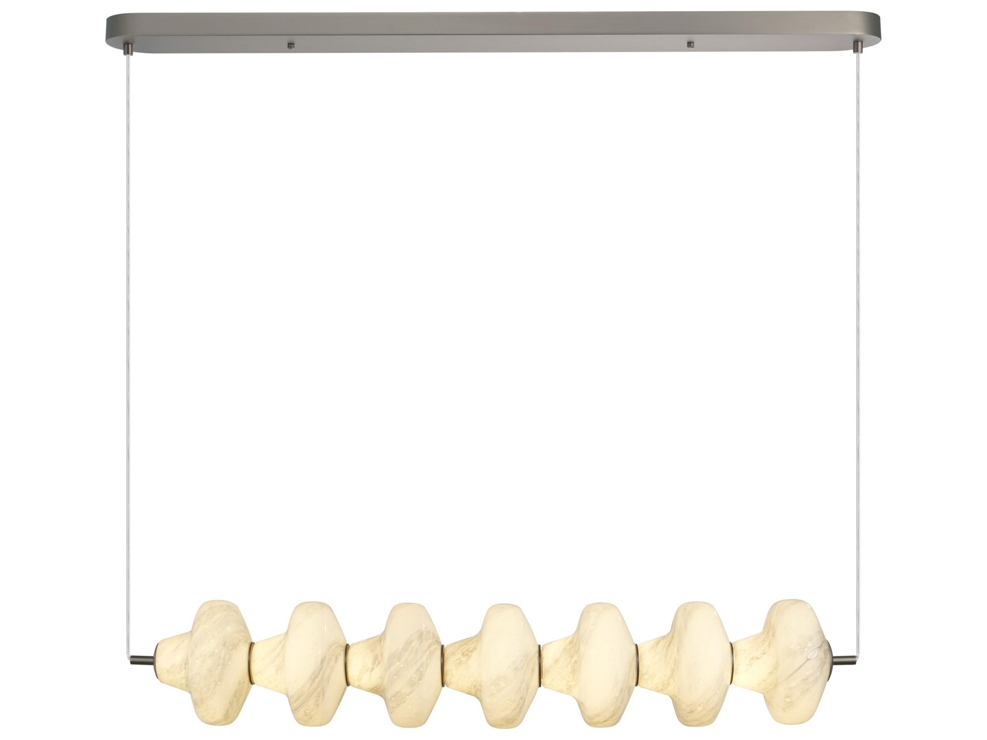 Artcraft Solara 1-Light Graphite Gray Linear Island Pendant