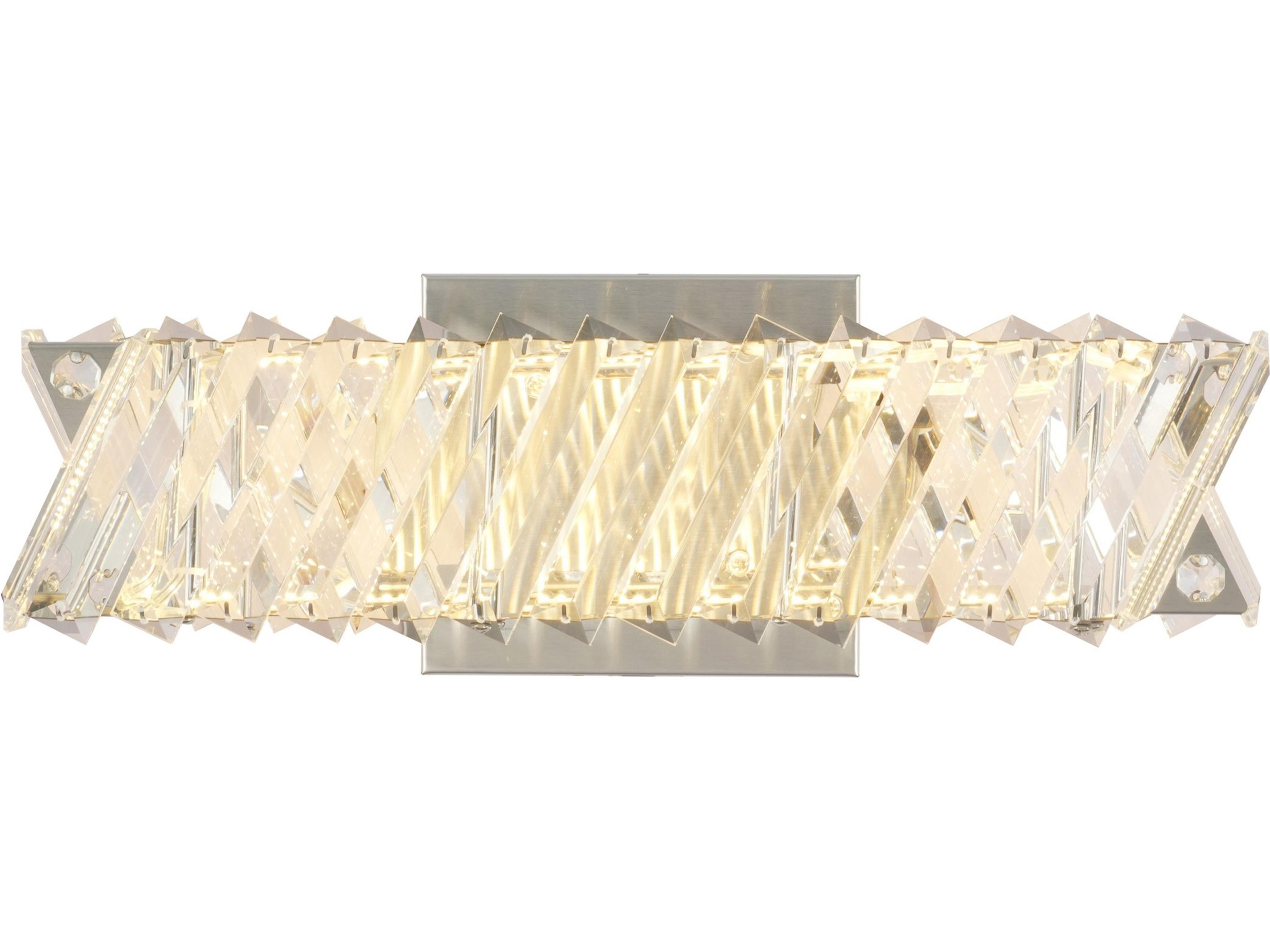 Artcraft Alya 1-Light Polished Nickel Wall Sconce