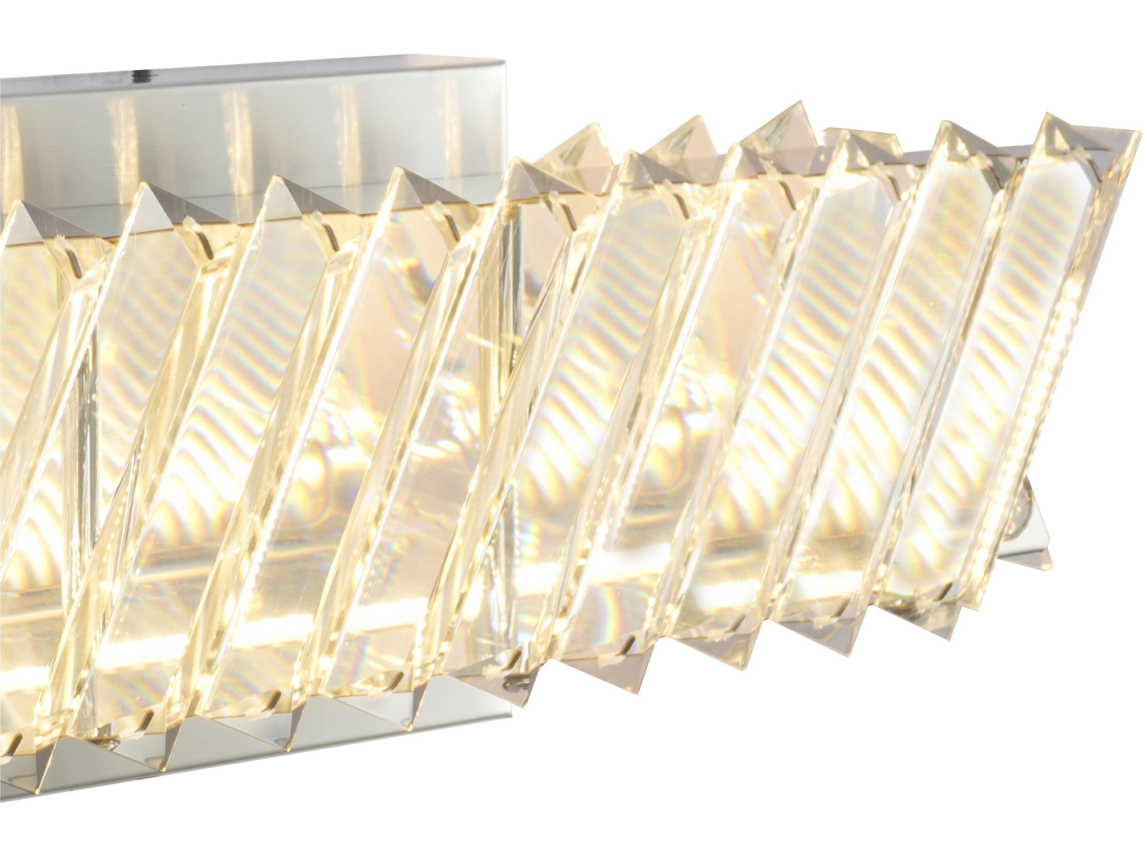 Artcraft Alya 1-Light Polished Nickel Wall Sconce