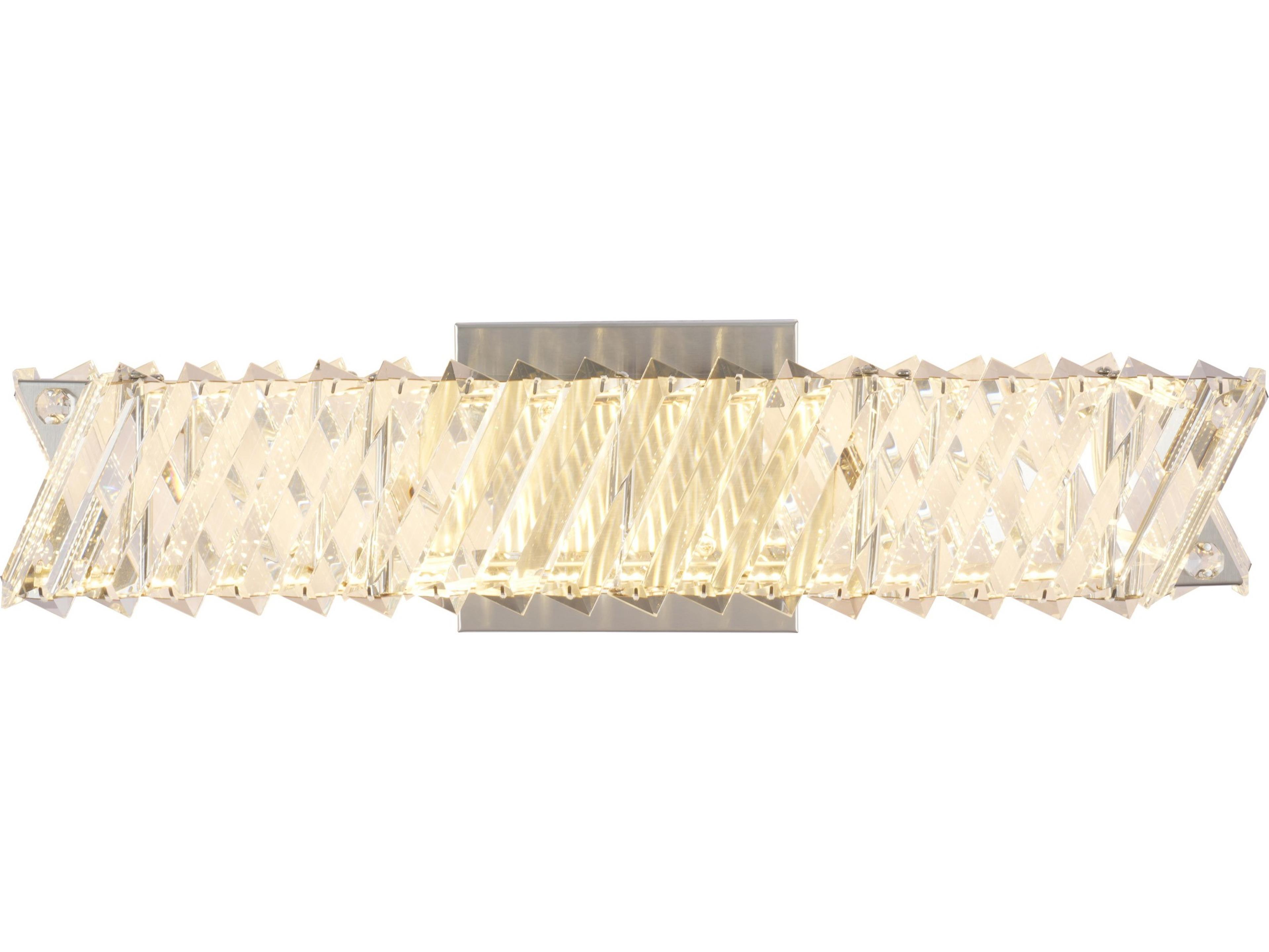 Artcraft Alya 1-Light Polished Nickel Wall Sconce