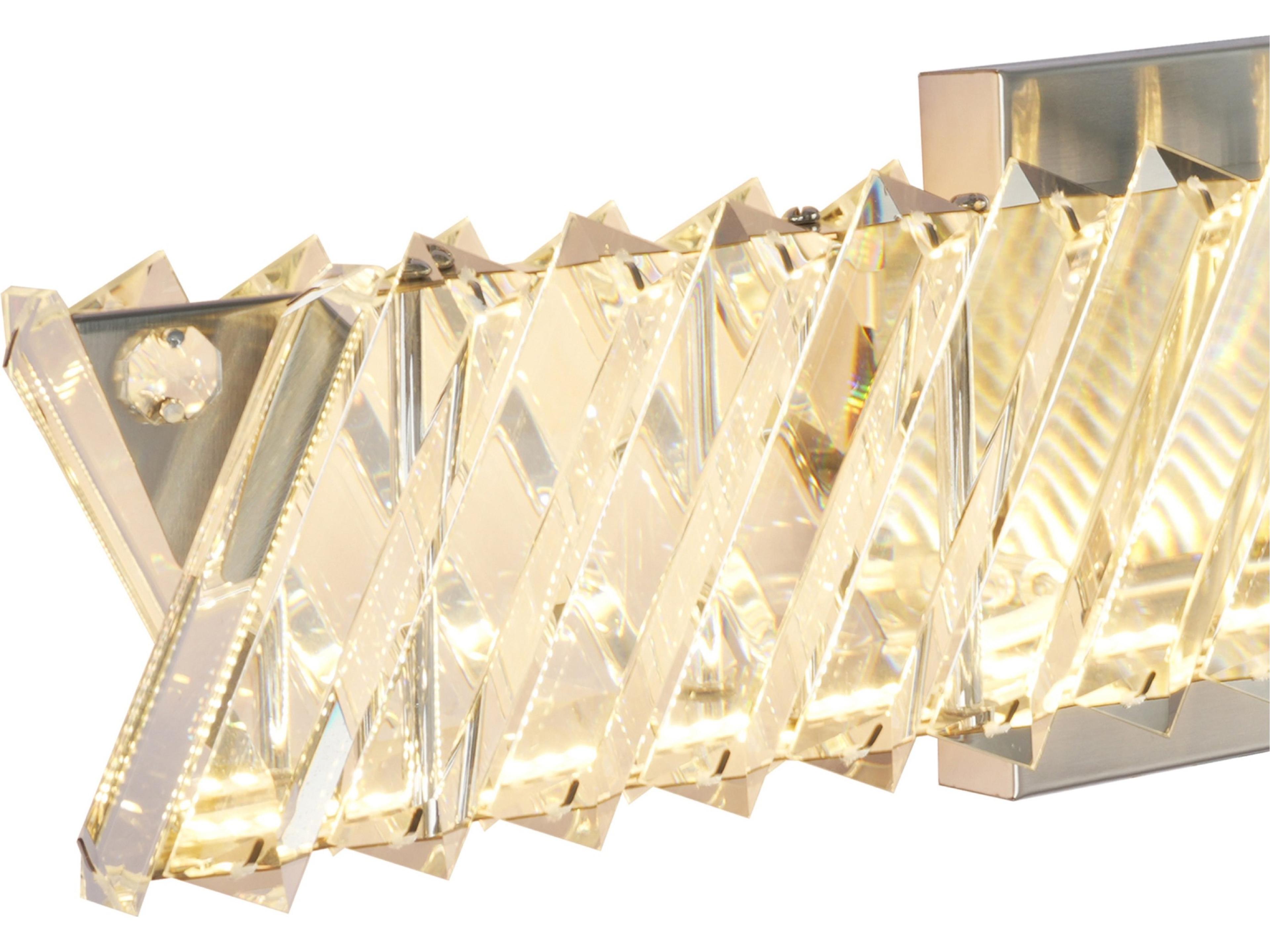 Artcraft Alya 1-Light Polished Nickel Wall Sconce