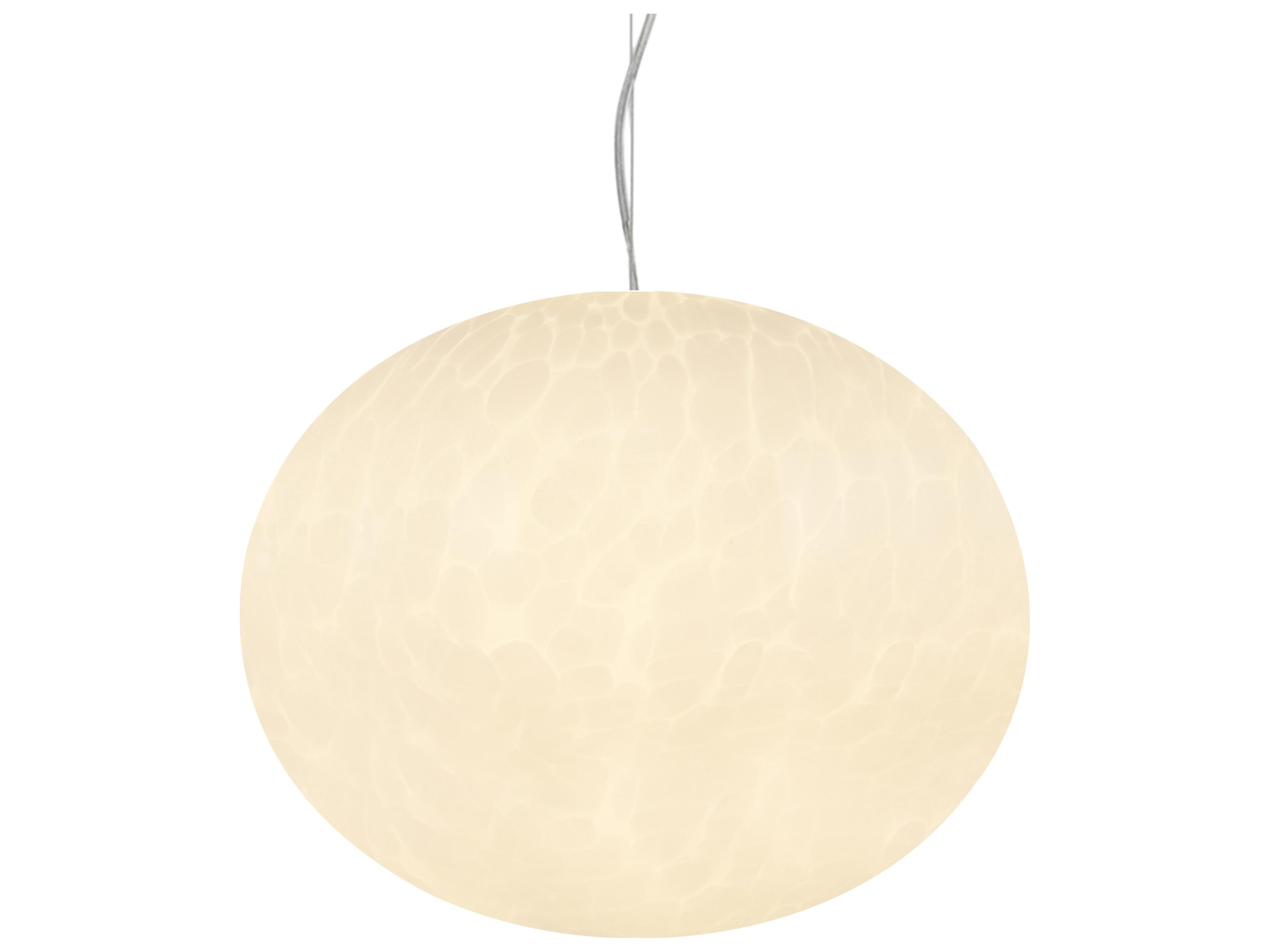 Artcraft Portico 1-Light Satin Nickel Globe Pendant