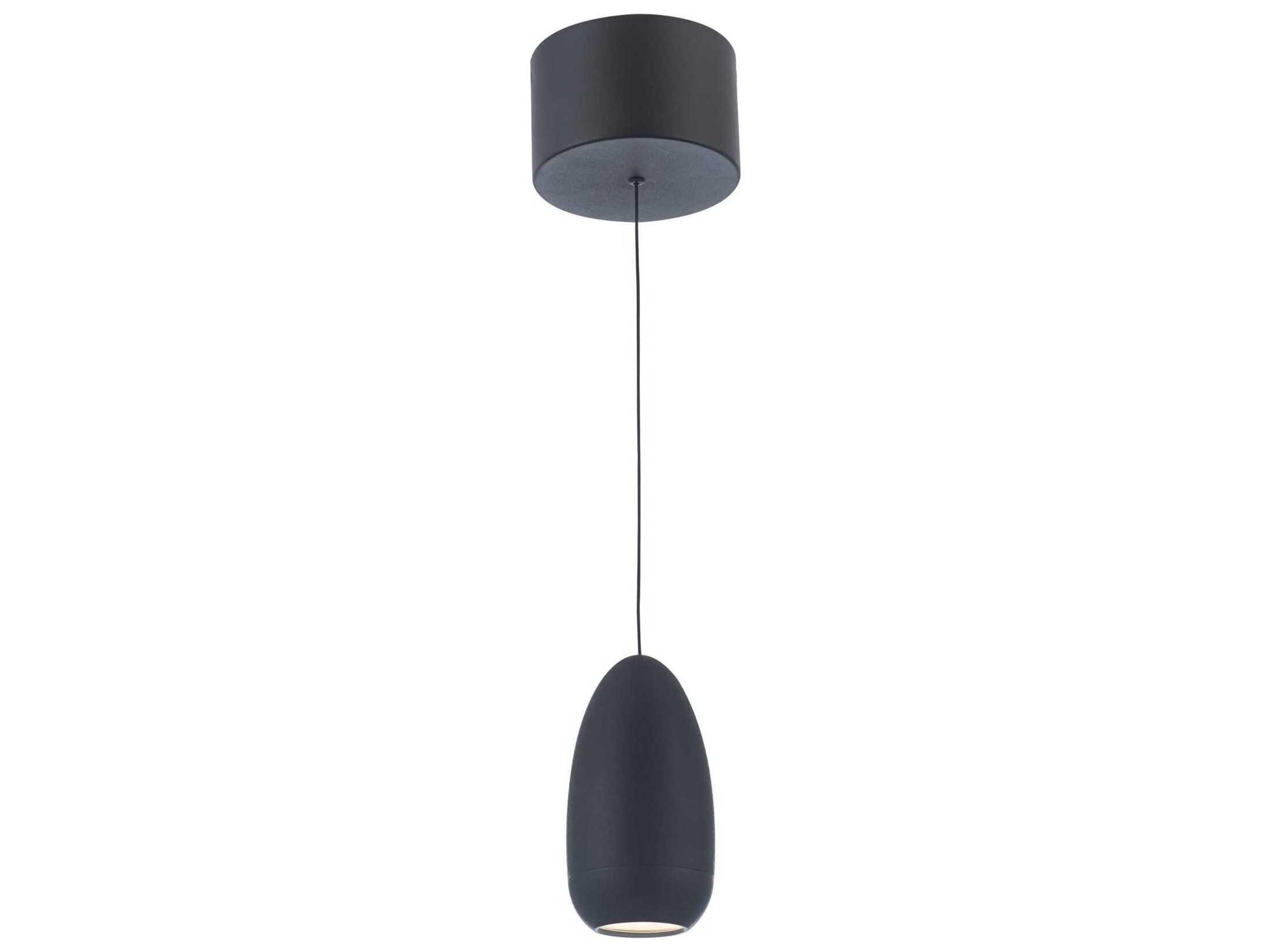 Royal Pearl Adjustable LED Pendant Light Black