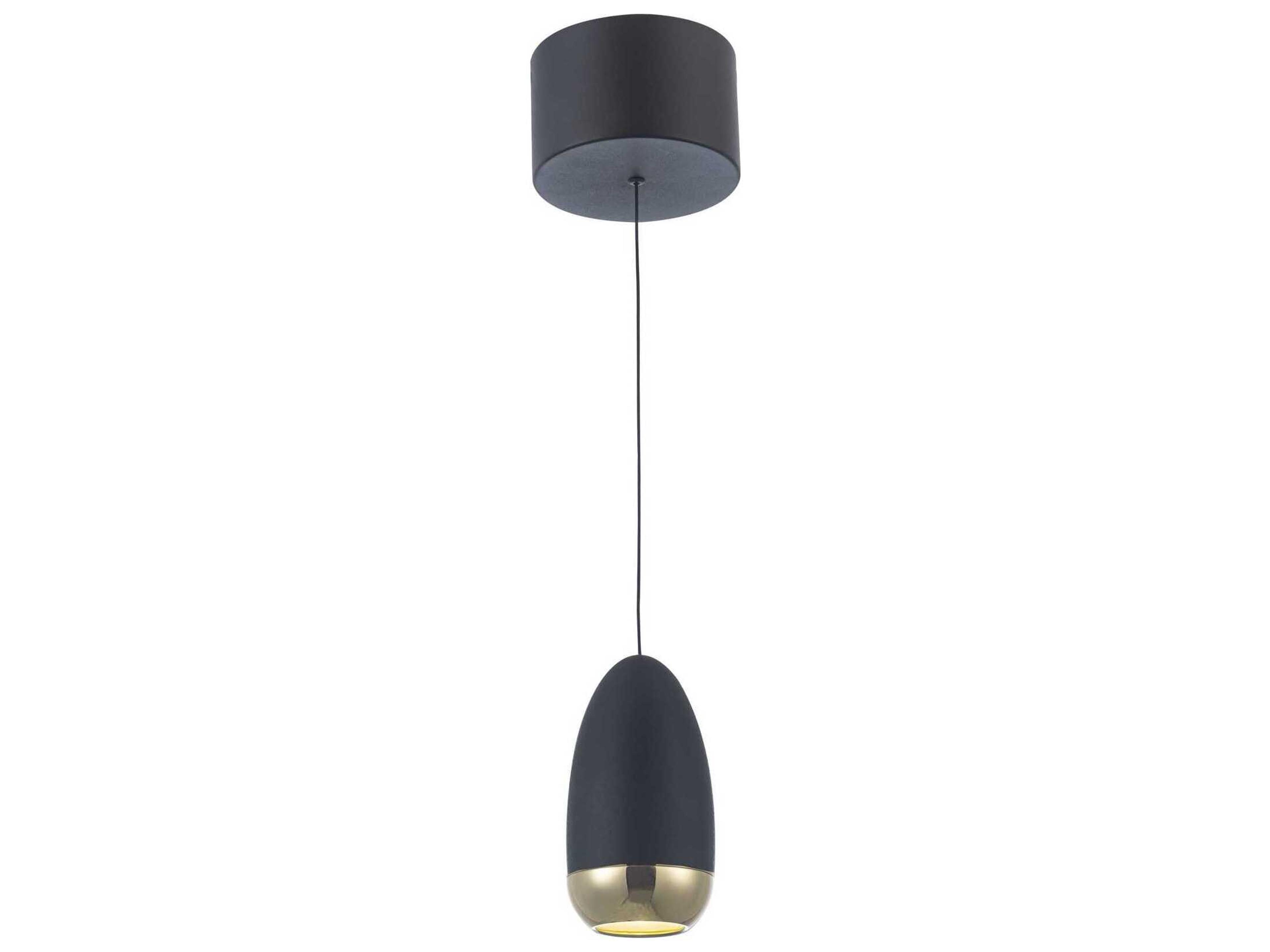 Artcraft Royal Pearl Black LED Mini Pendant