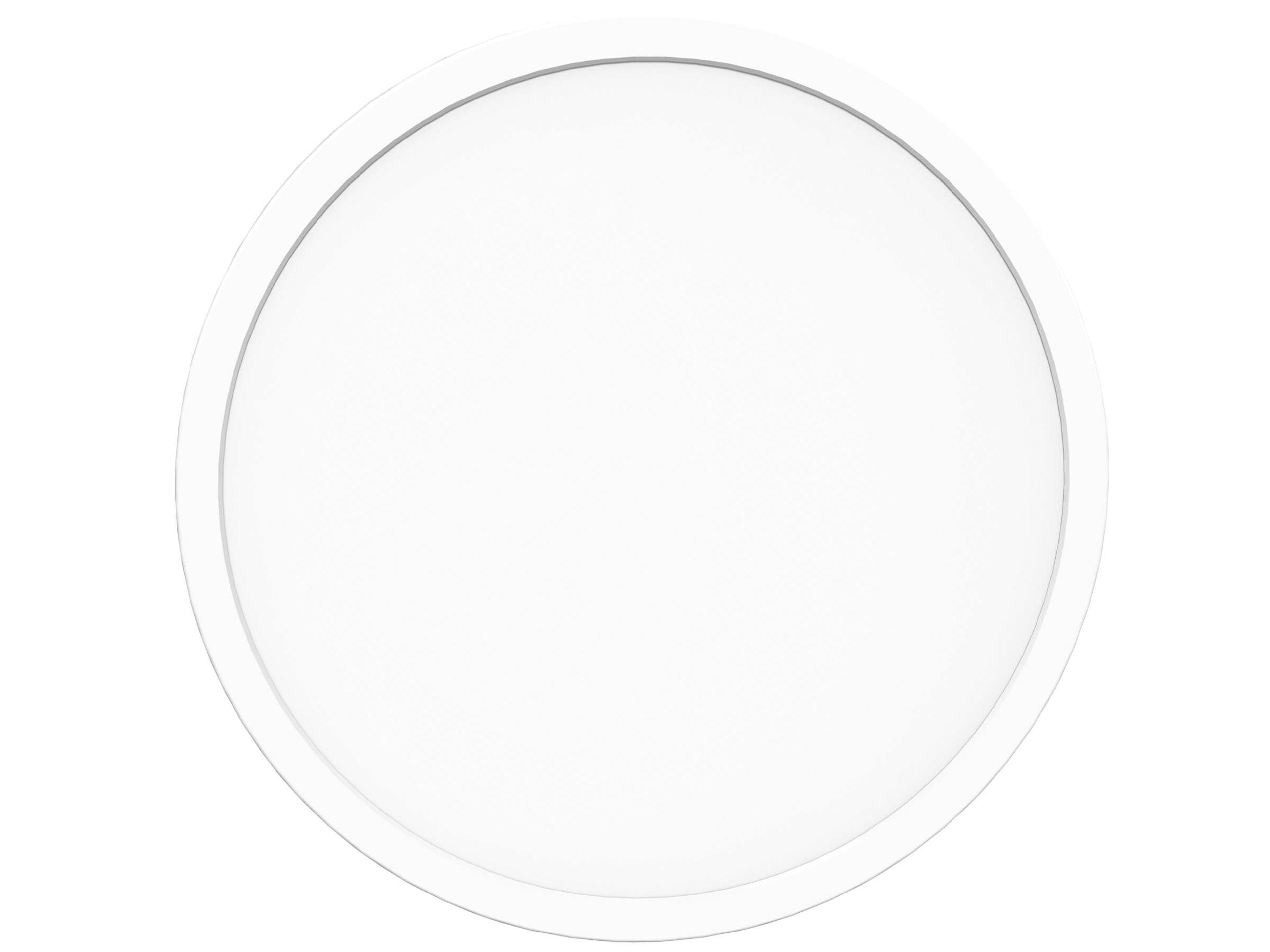 Artcraft 1-Light White LED Round Flush Mount
