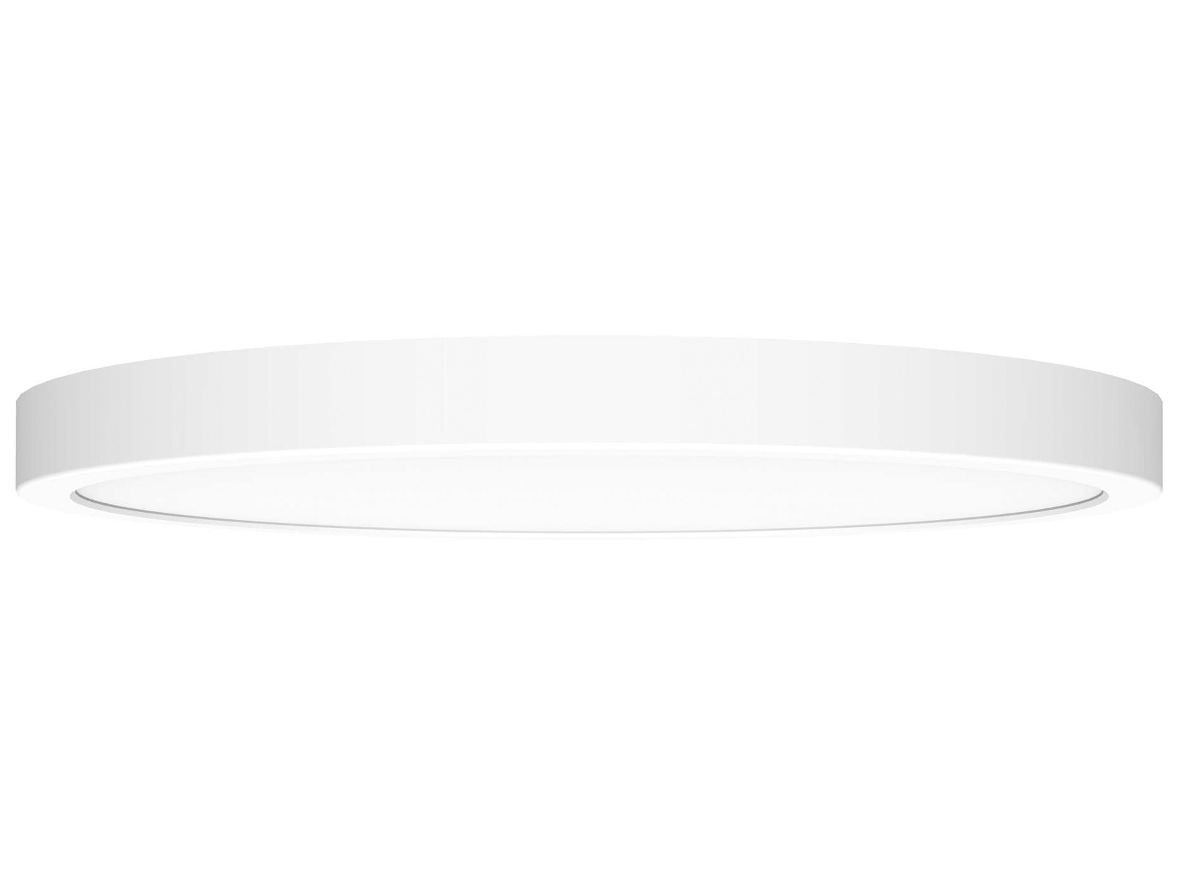 Artcraft 1-Light White LED Round Flush Mount