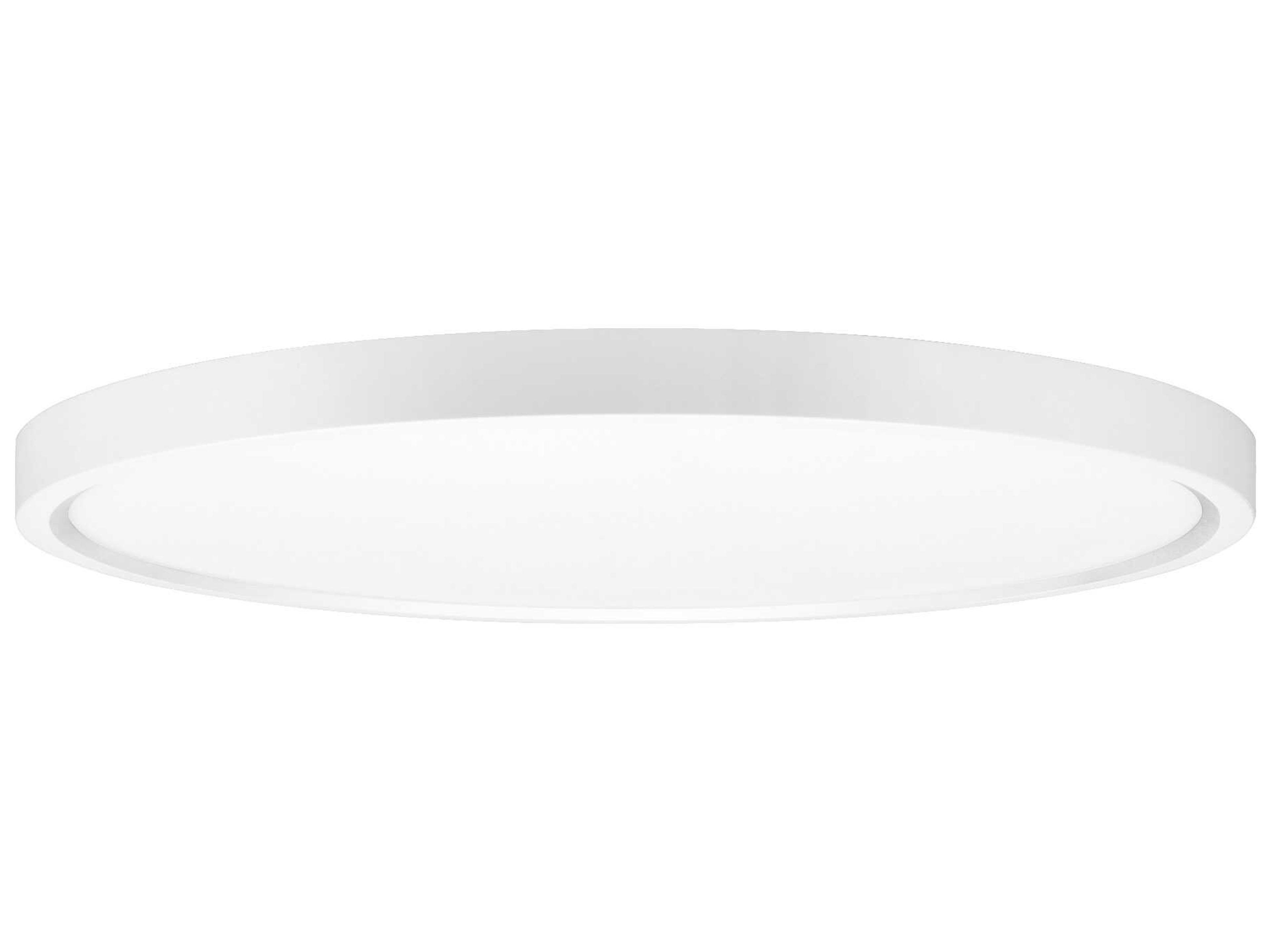 Artcraft 1-Light White LED Round Flush Mount