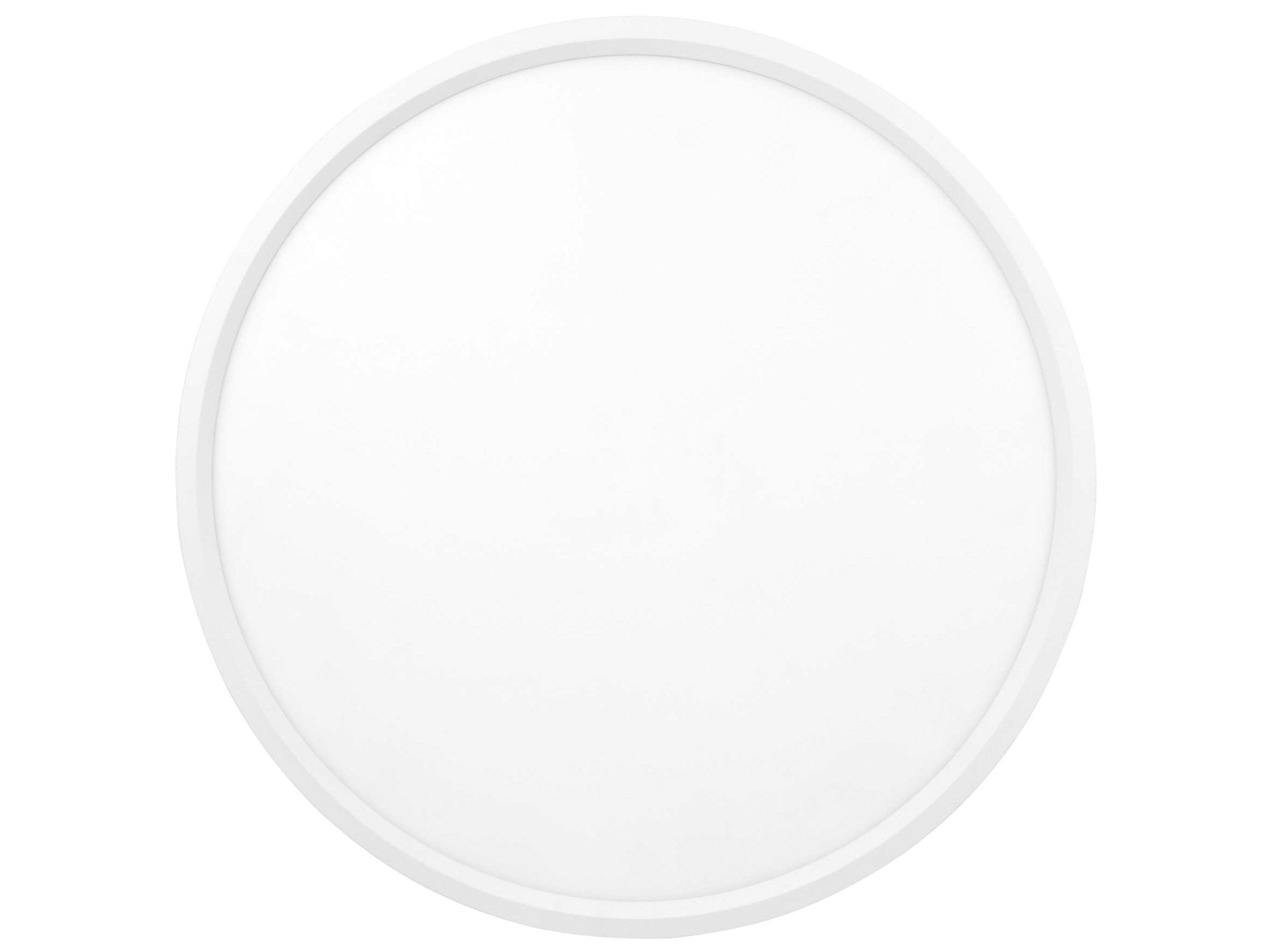 Artcraft 1-Light White LED Round Flush Mount