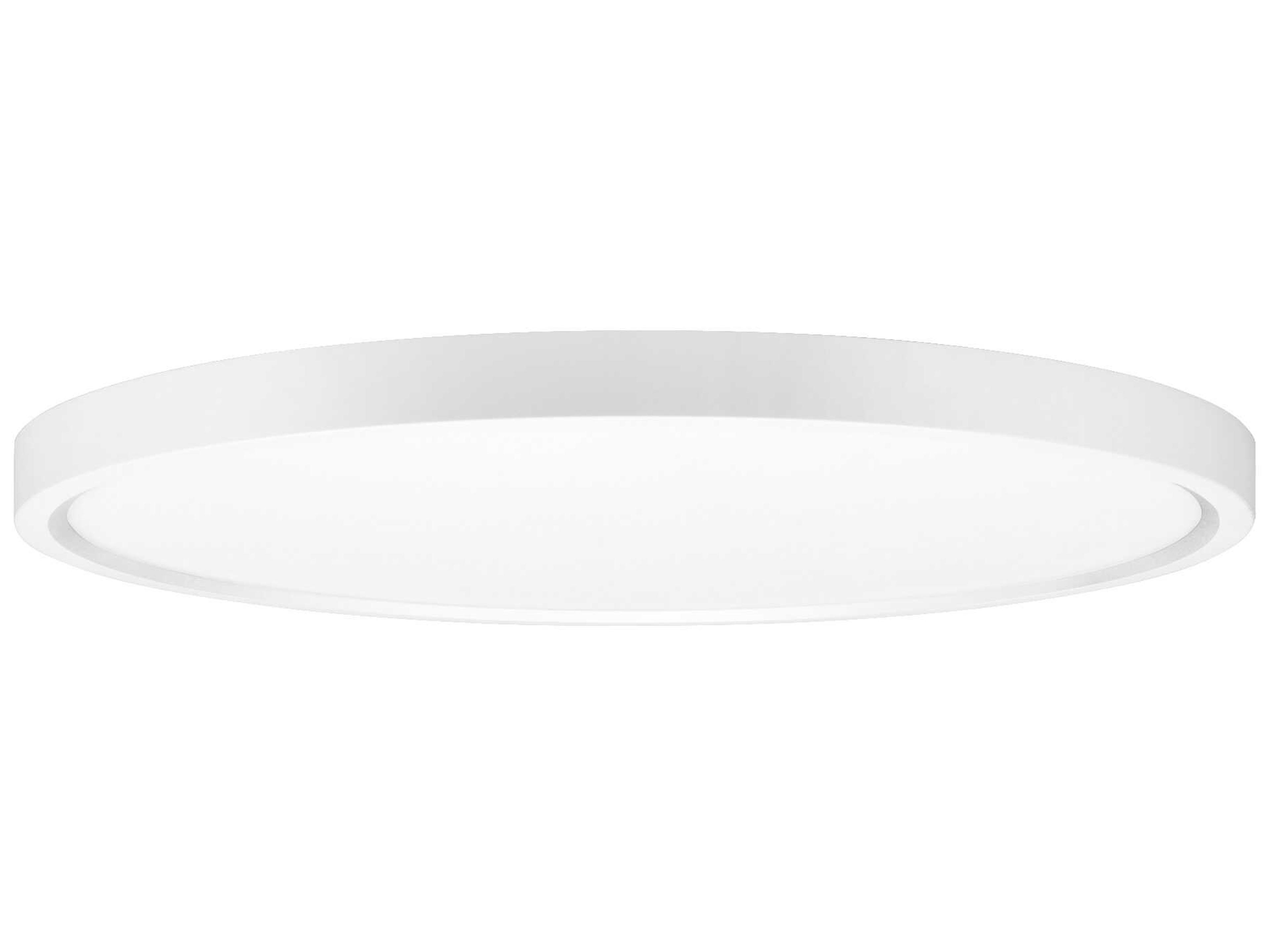 Artcraft 1-Light White LED Round Flush Mount