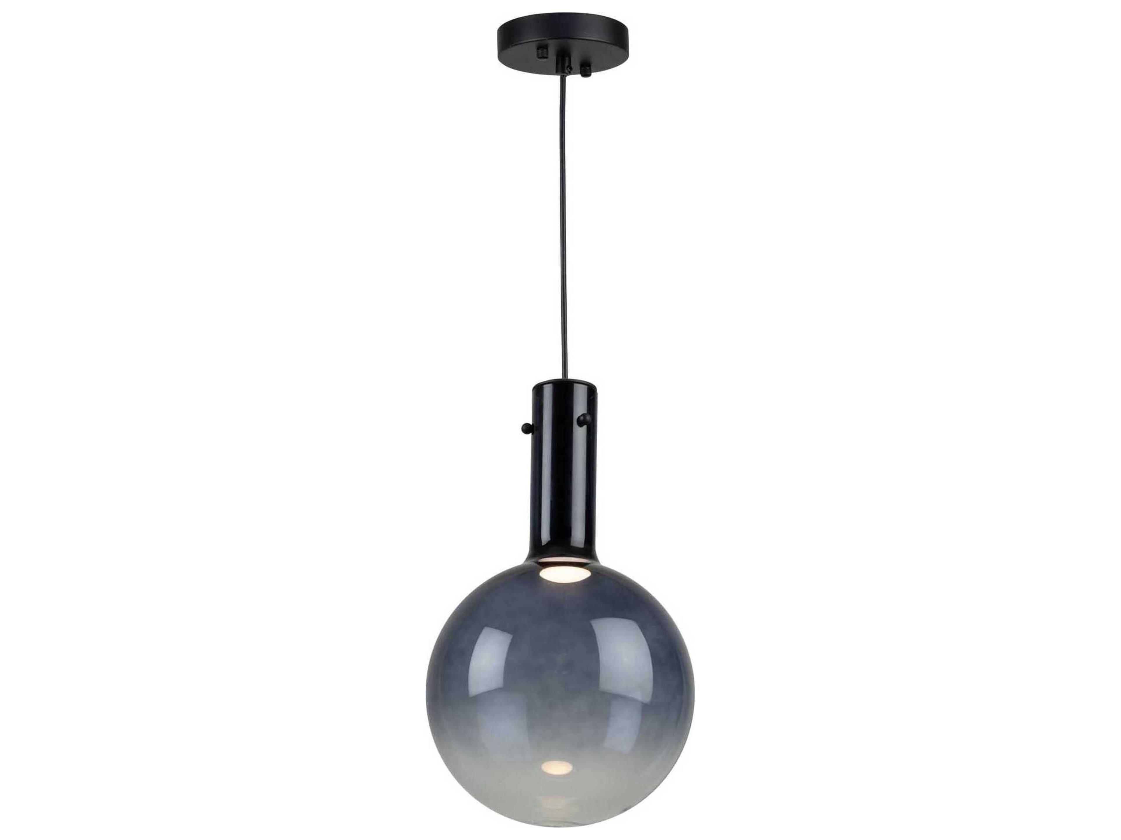 Artcraft Alexis 1-Light Blue Globe Mini Pendant