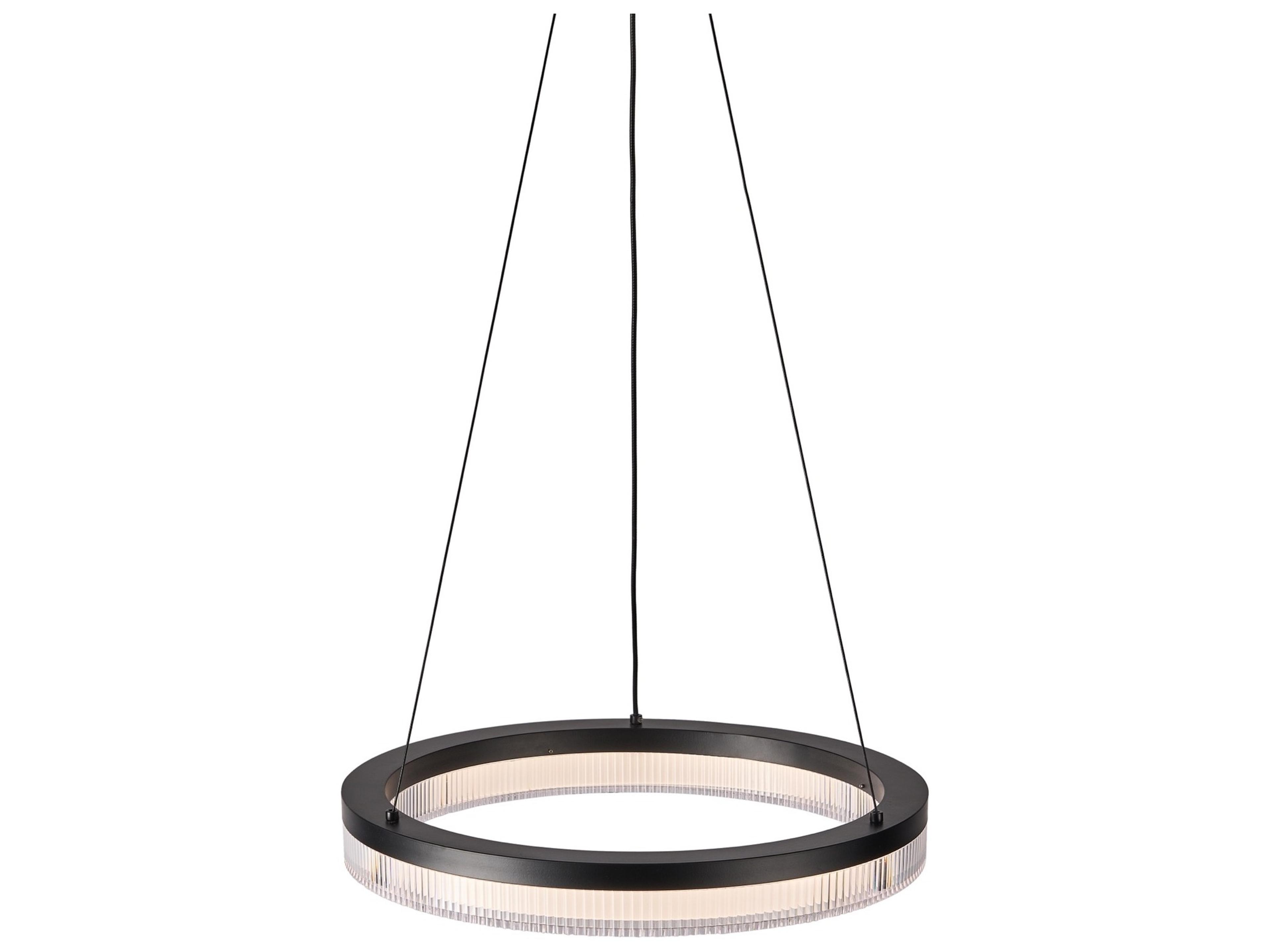 Artcraft Ari 1-Light Black Pendant