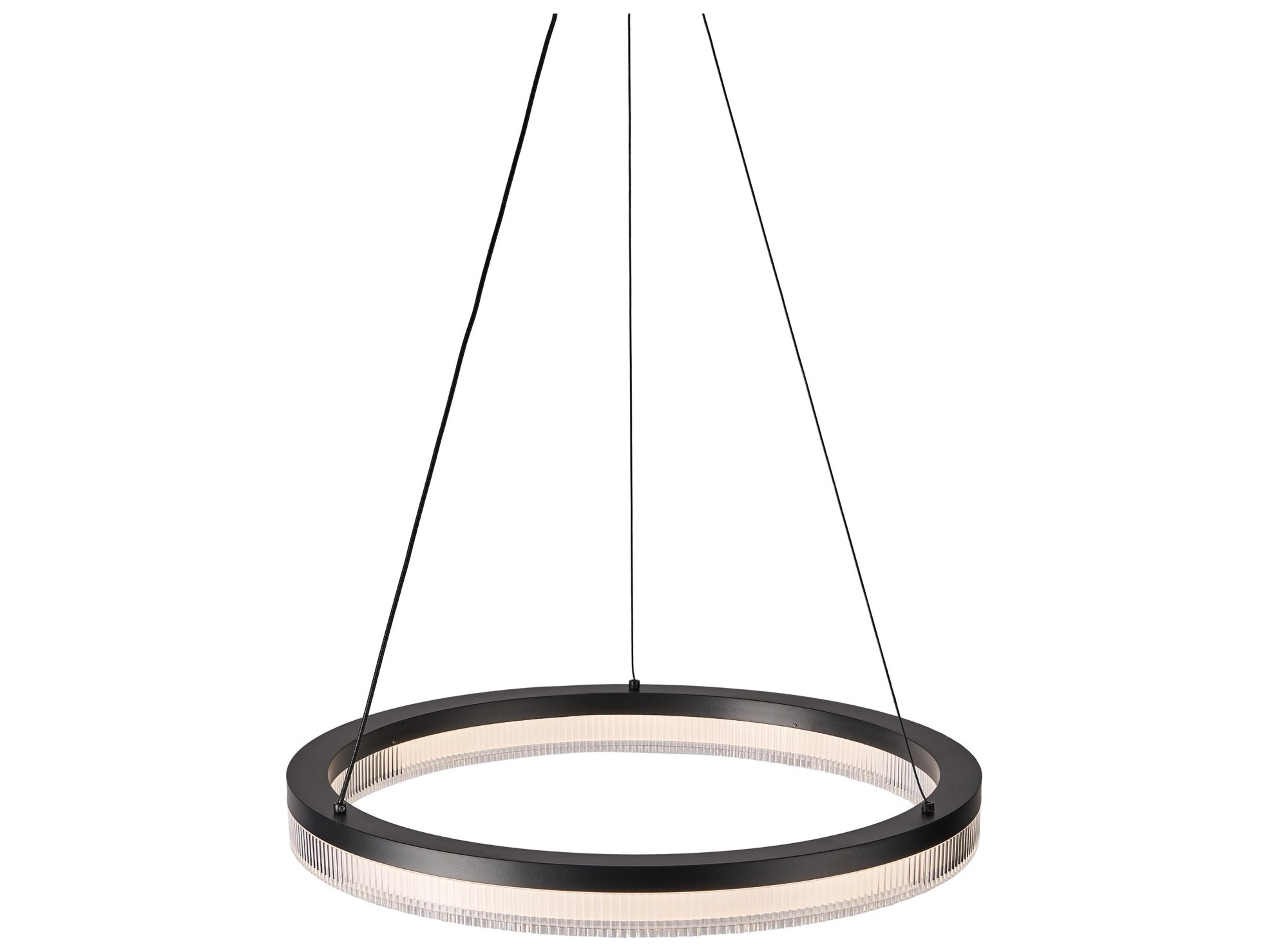 Artcraft Ari 1-Light Black Pendant