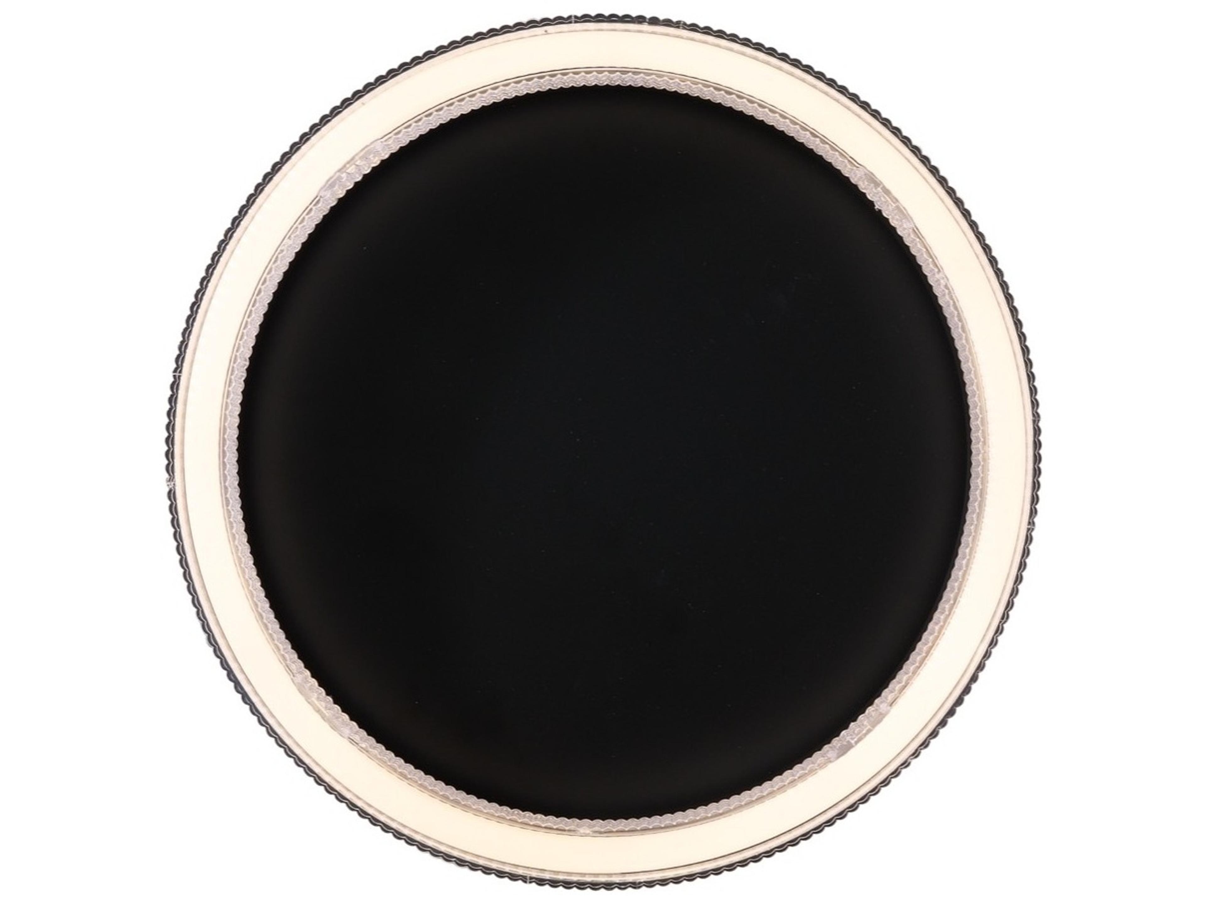 Artcraft Ari 1-Light Black Flush Mount