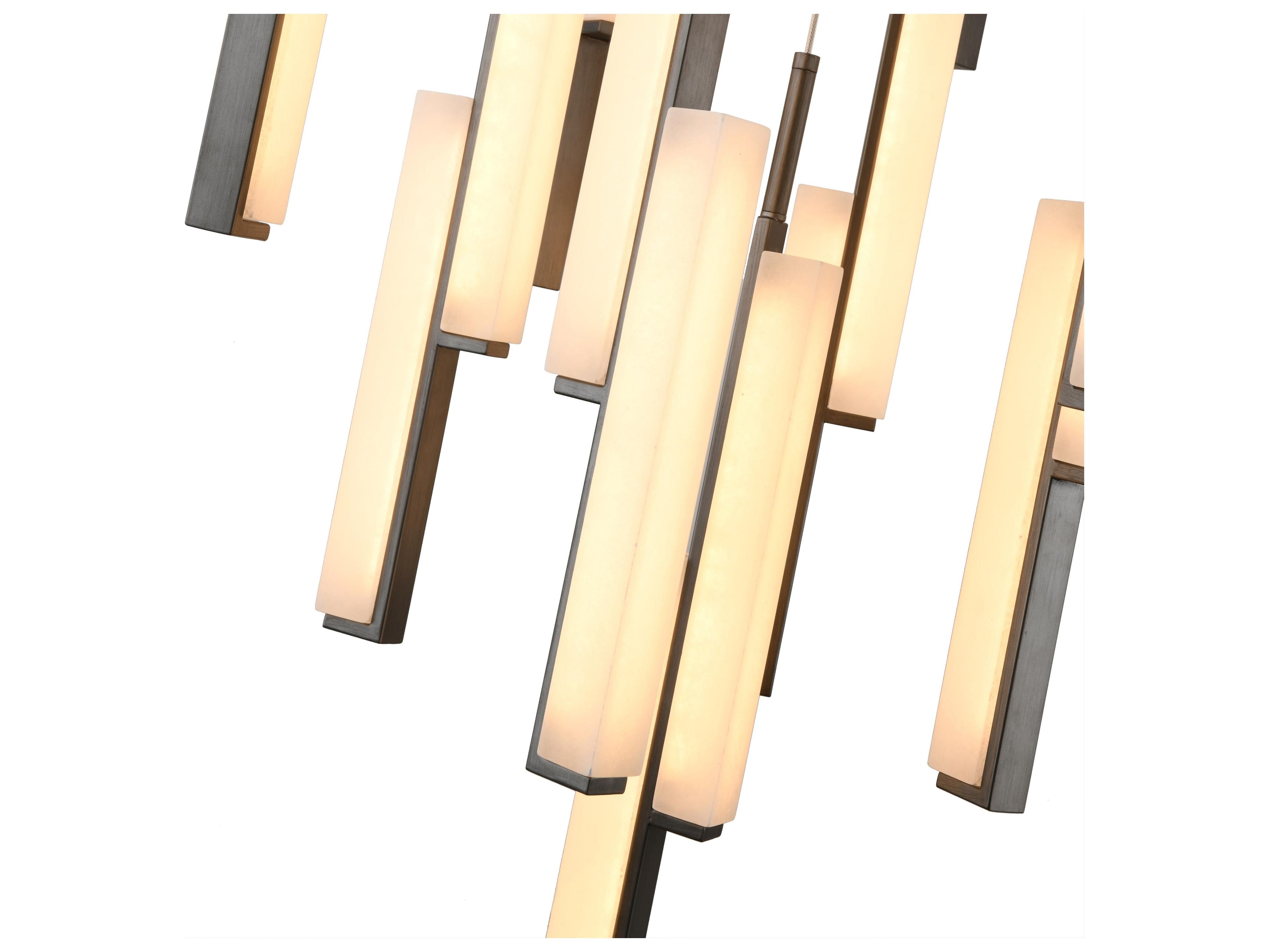 Artcraft Lumina 1-Light Forged Bronze Round Pendant