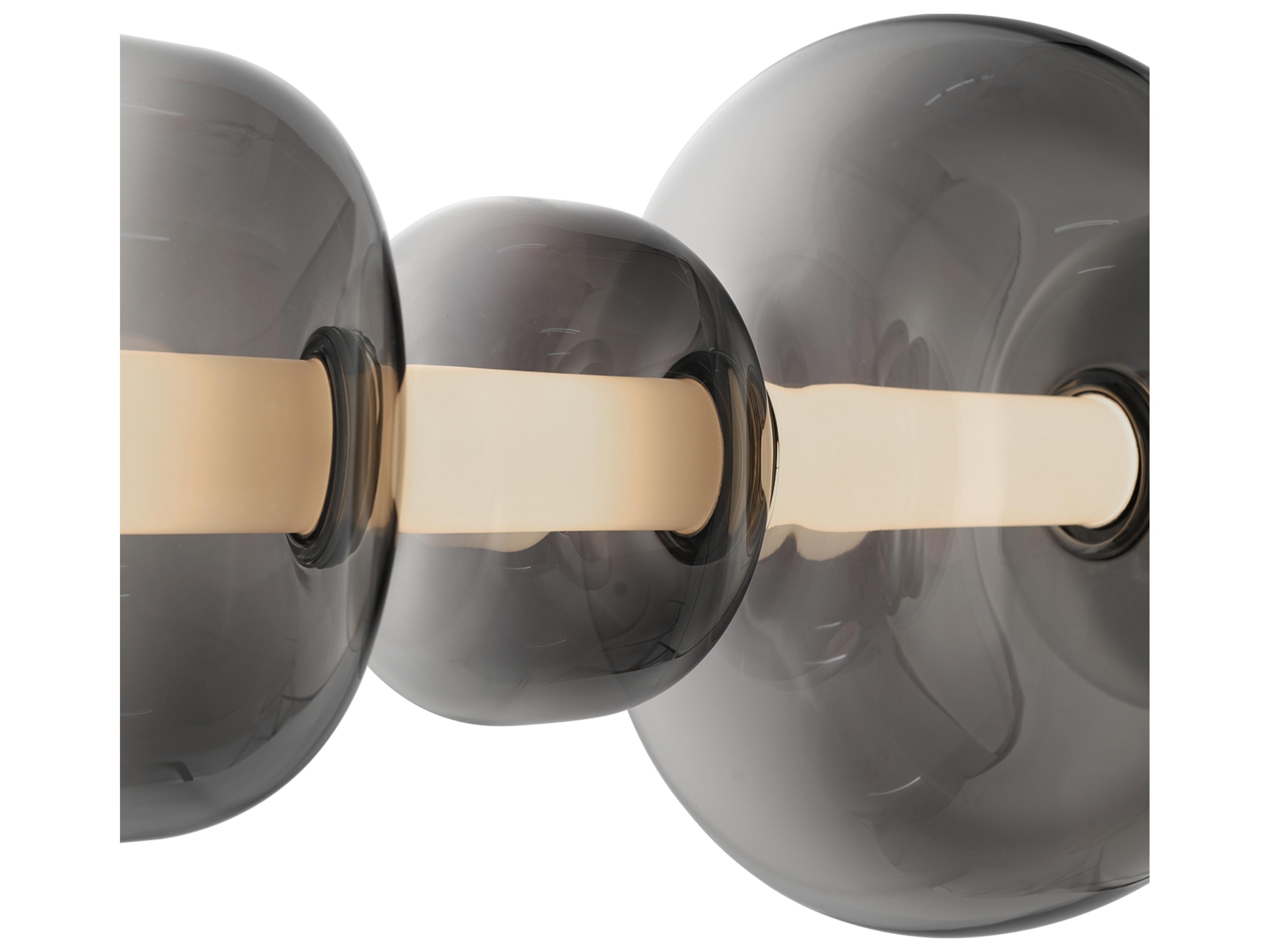 Artcraft Astra 1-Light Black Linear Island Pendant