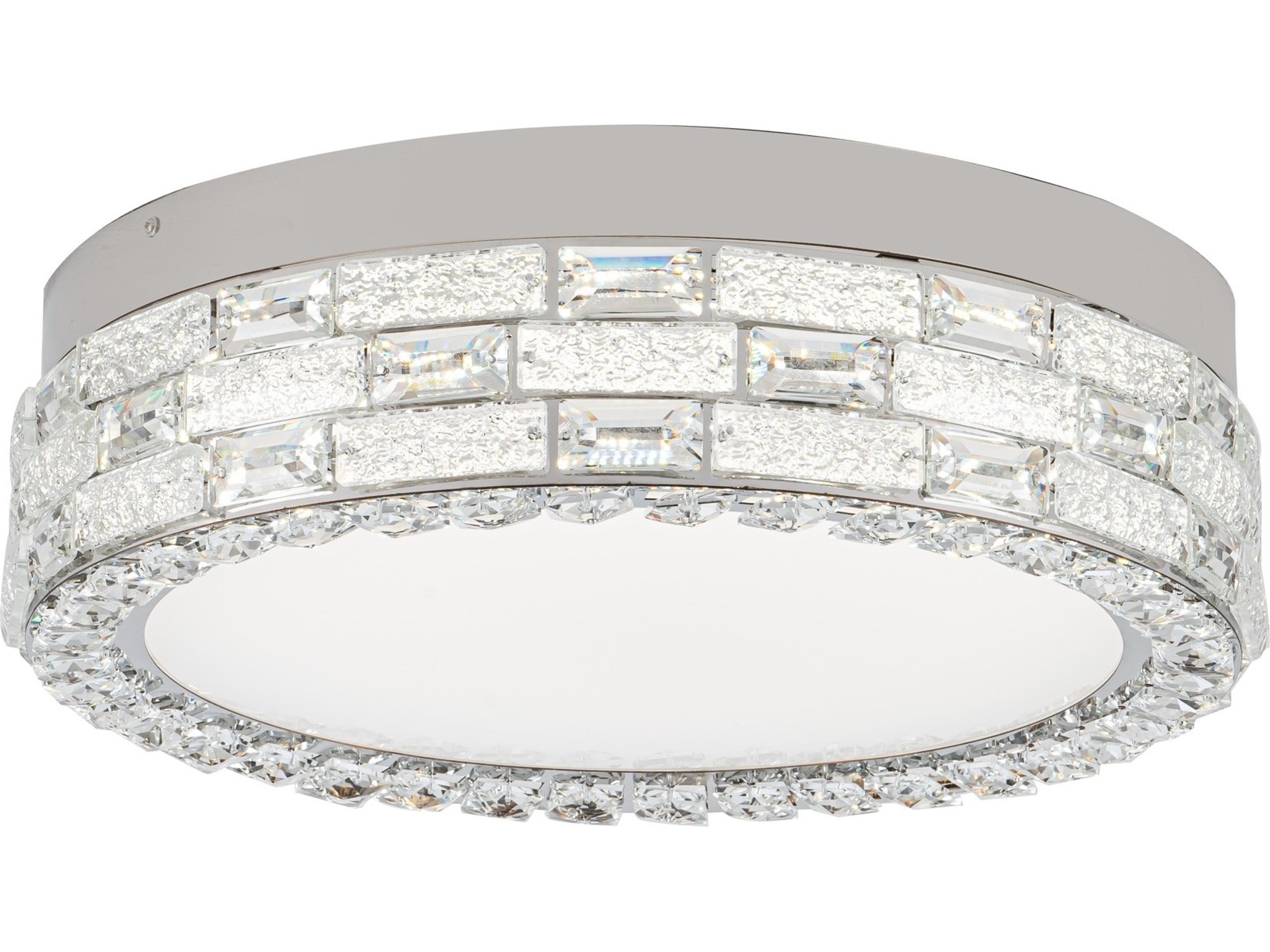 Artcraft Elegance Chrome Flush Mount