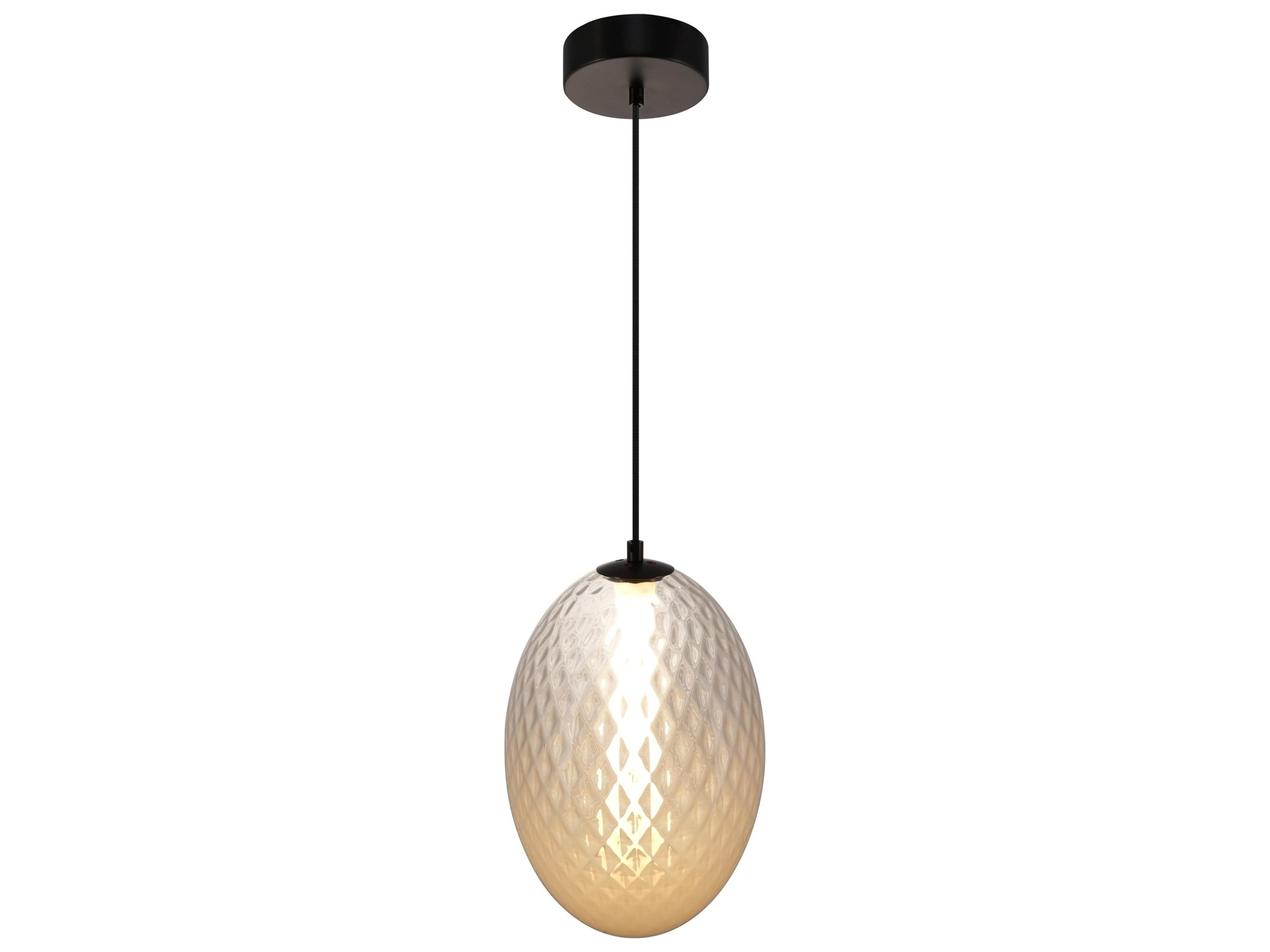 Artcraft Celeste 1-Light White Mini Pendant