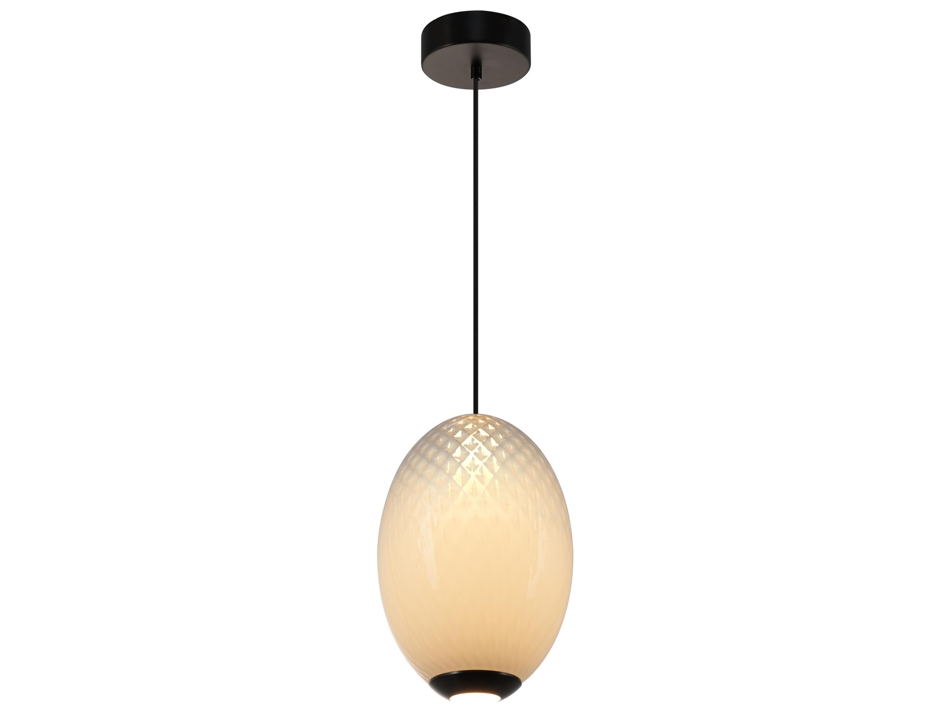 Artcraft Celeste 1-Light White Mini Pendant