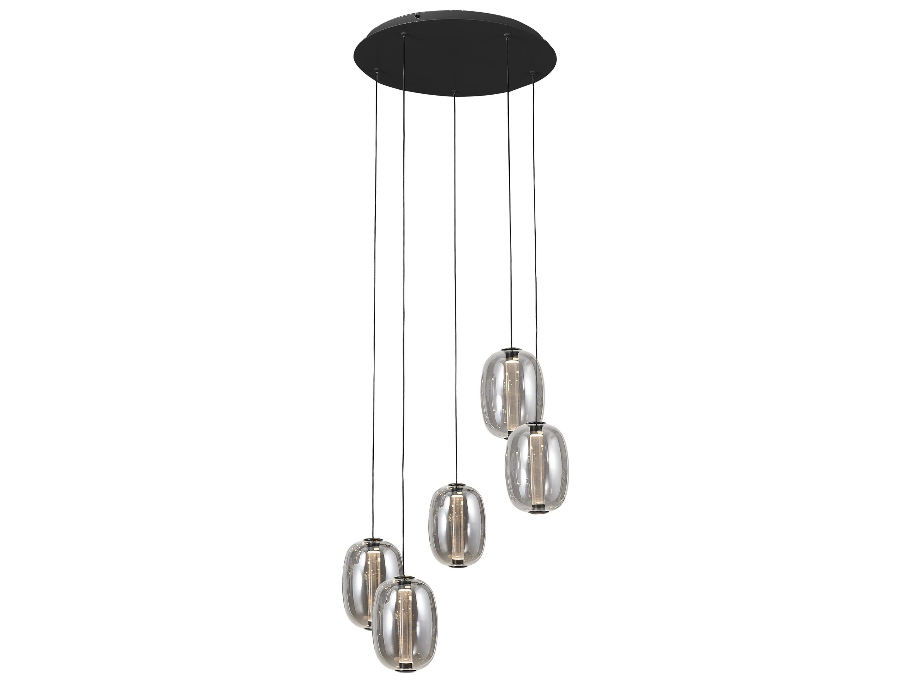 Vega LED Chandelier Modern 5 Light Fixture