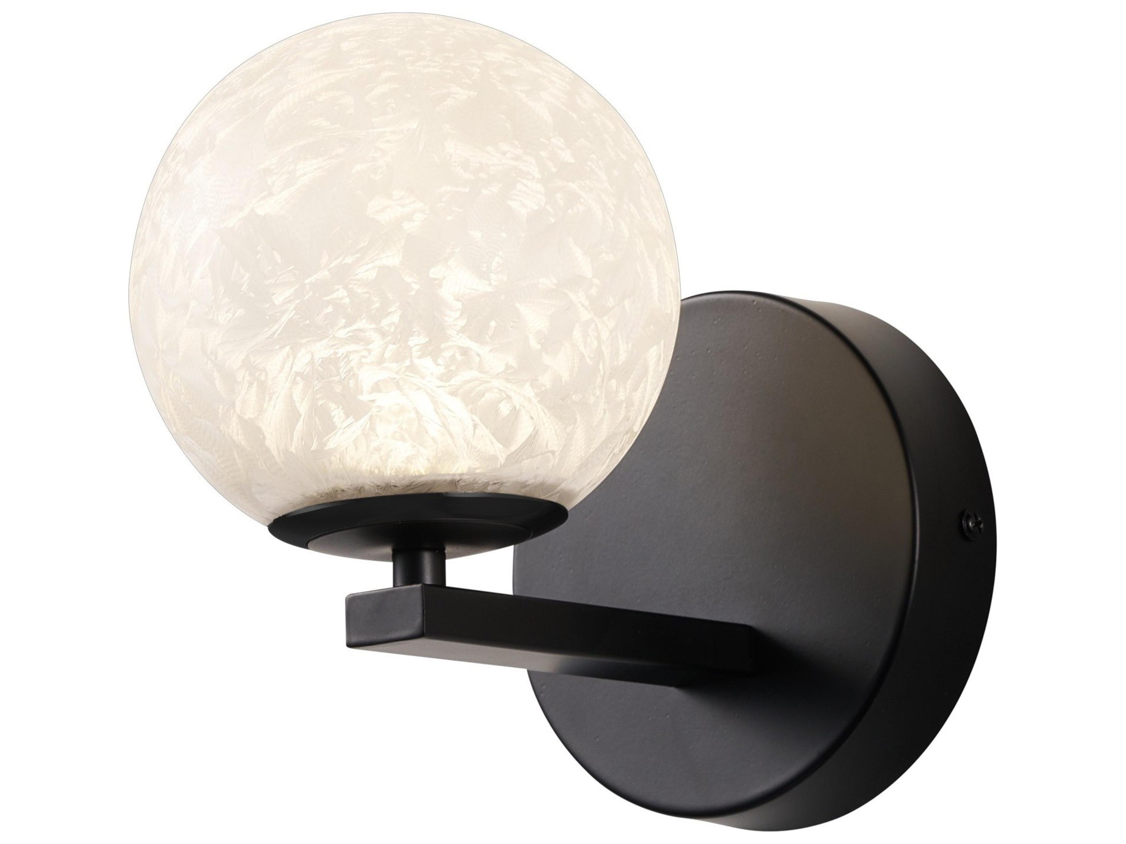 Artcraft Forma 1-Light Black Wall Sconce