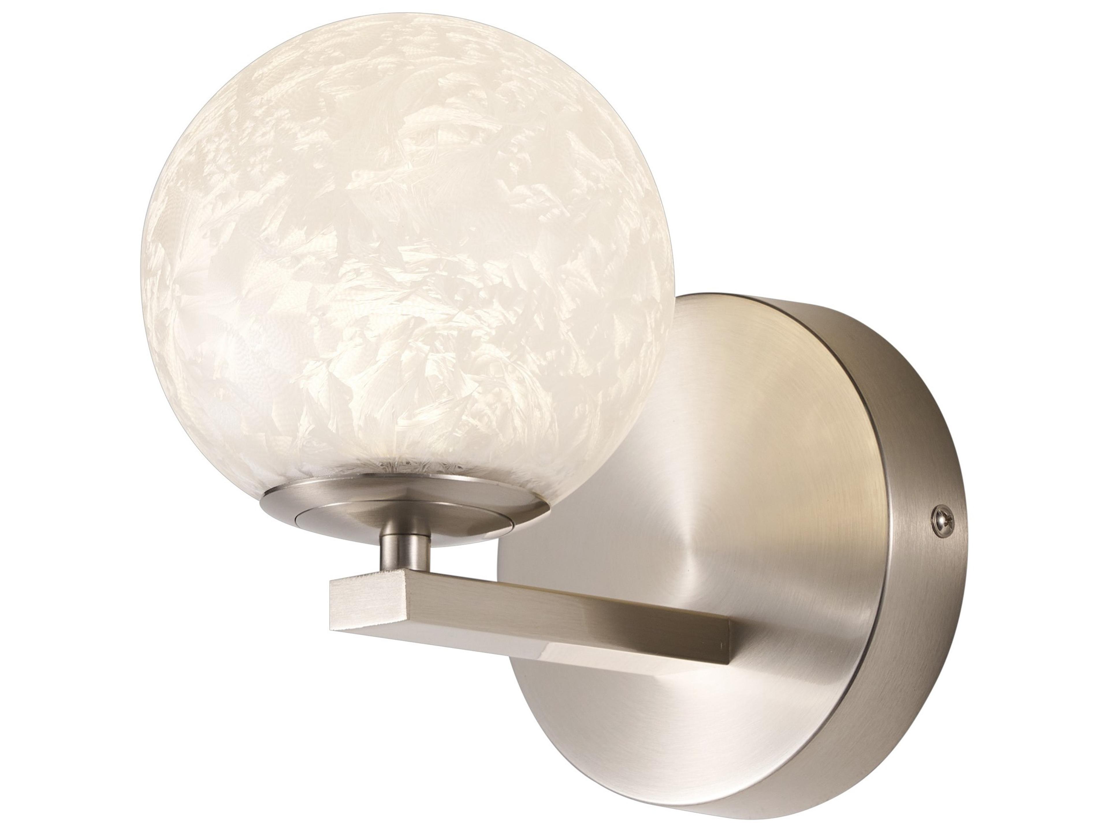 Artcraft Forma 1-Light Brushed Nickel Wall Sconce