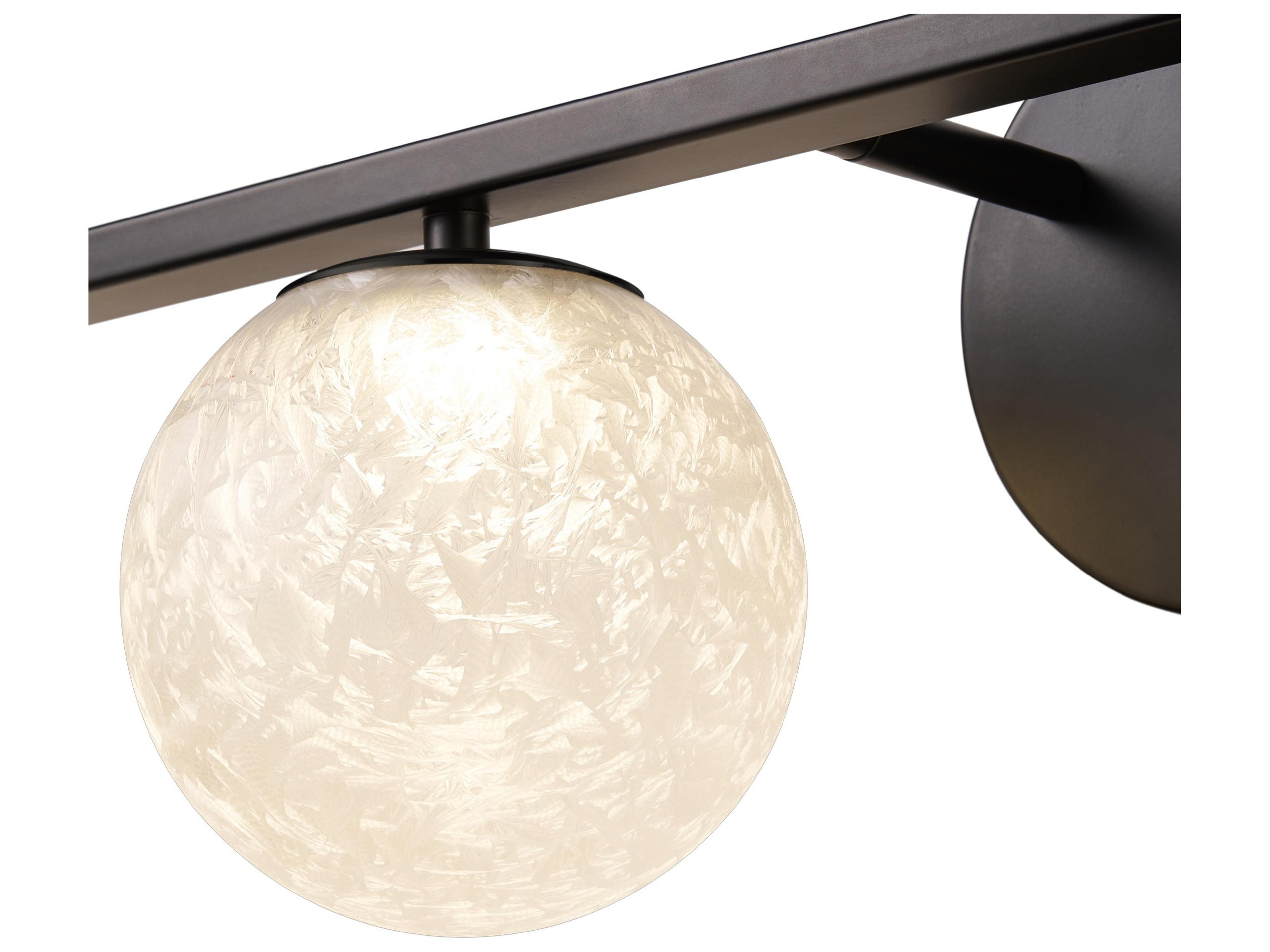 Artcraft Forma 4-Light Black Vanity Light