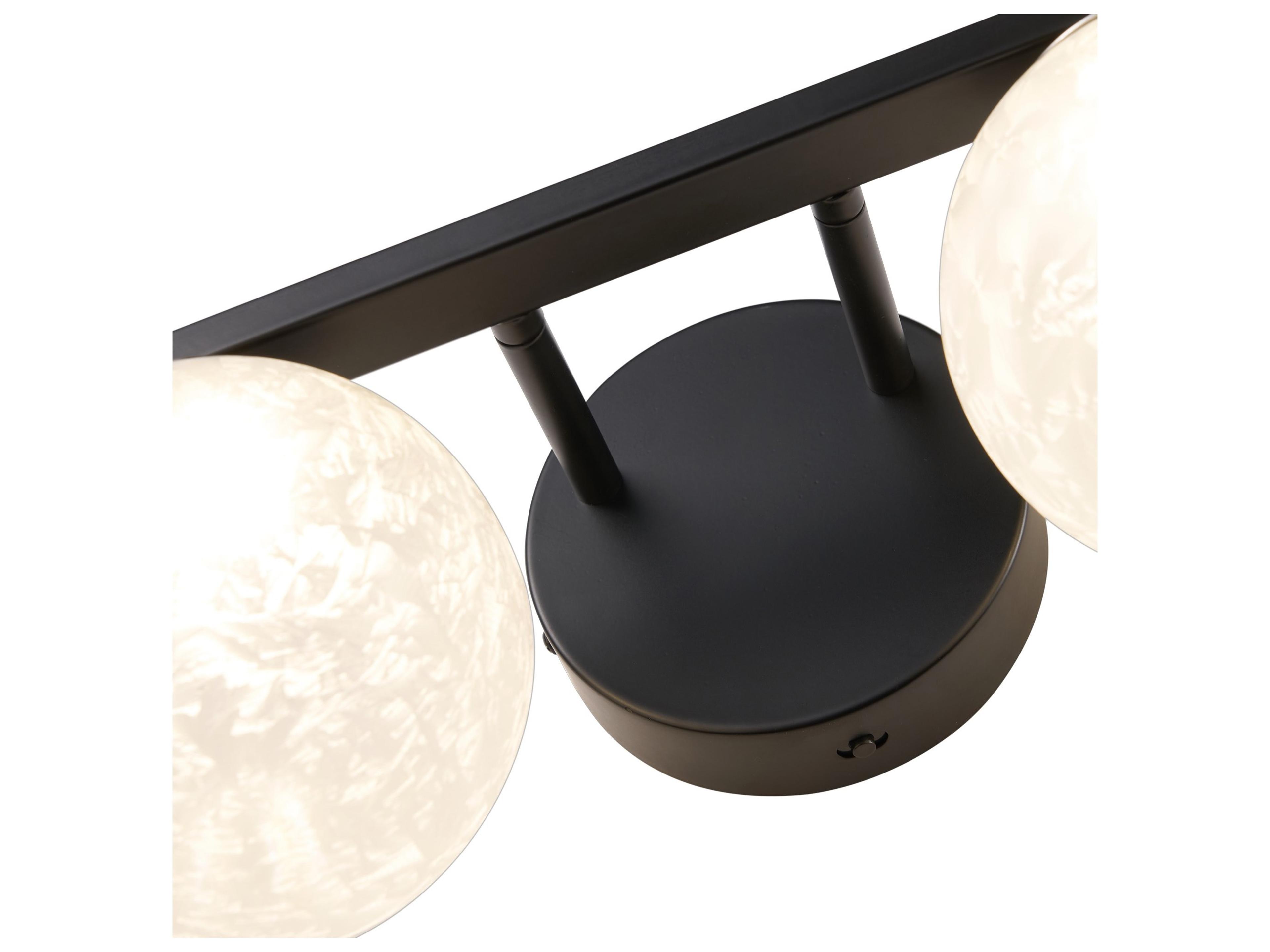 Artcraft Forma 4-Light Black Vanity Light