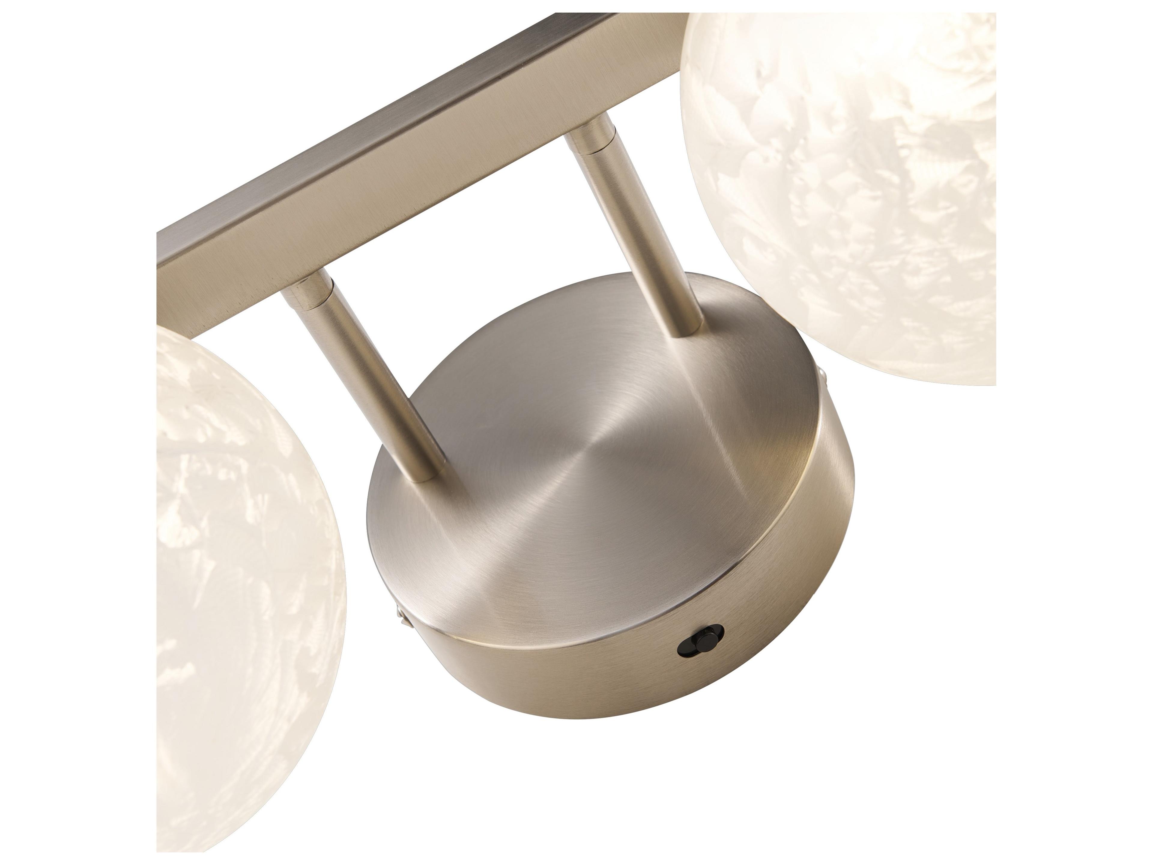 Artcraft Forma 4-Light Brushed Nickel Vanity Light