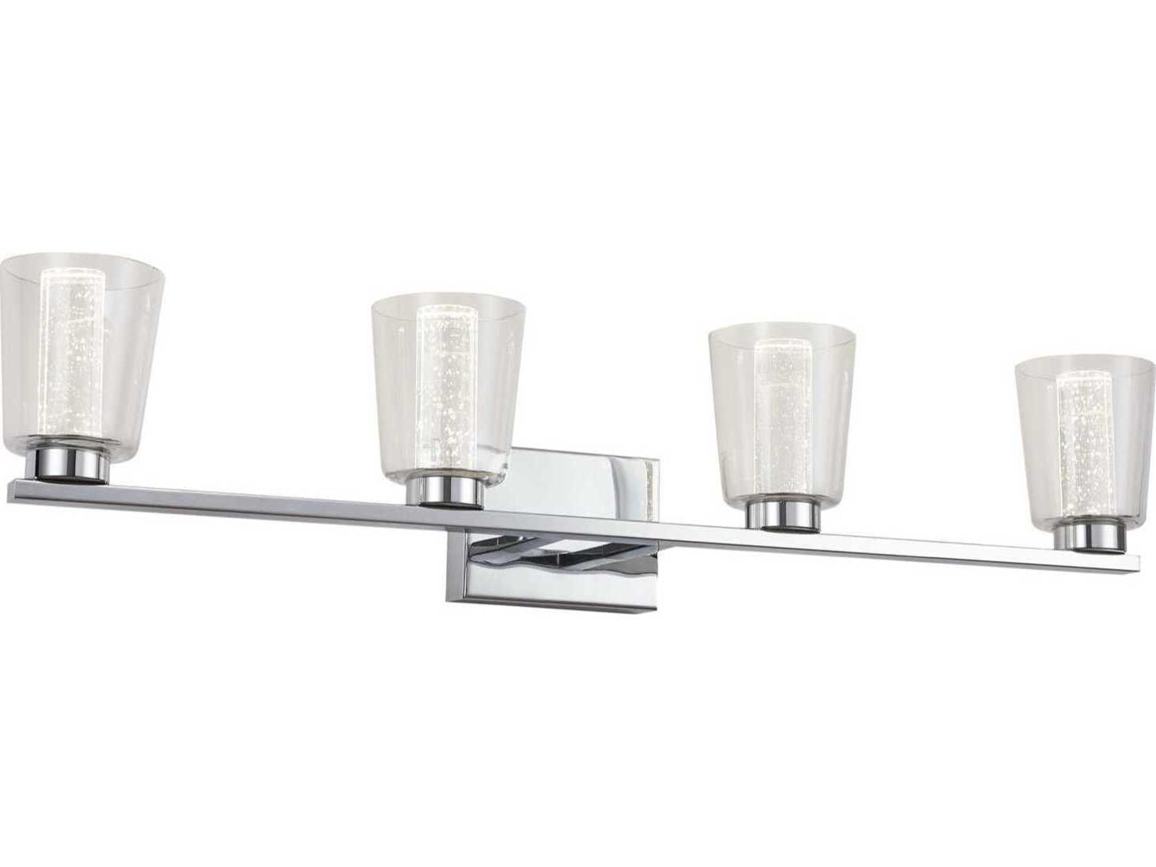 Artcraft Dalton 4-Light Chrome Vanity Light