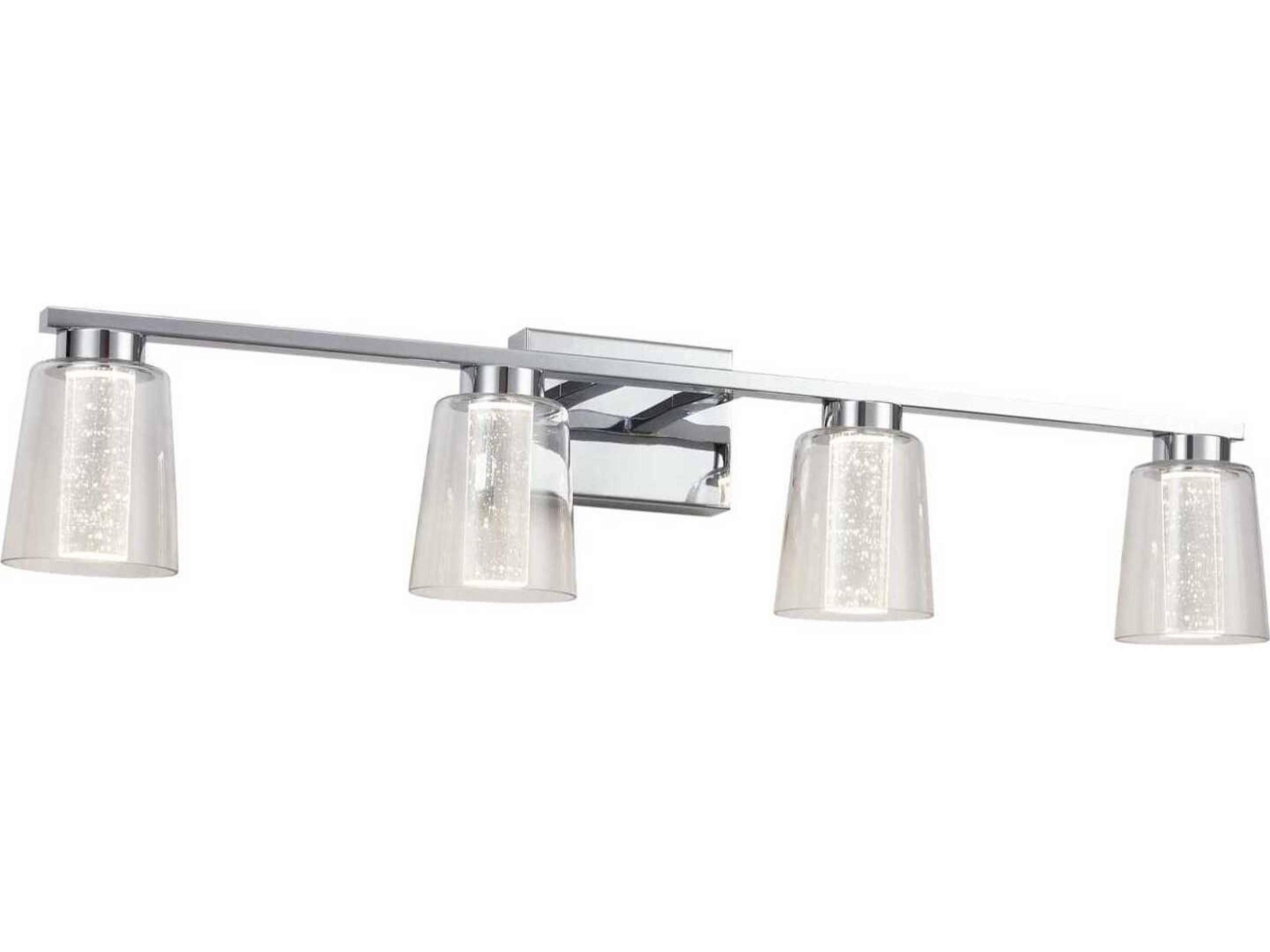 Artcraft Dalton 4-Light Chrome Vanity Light