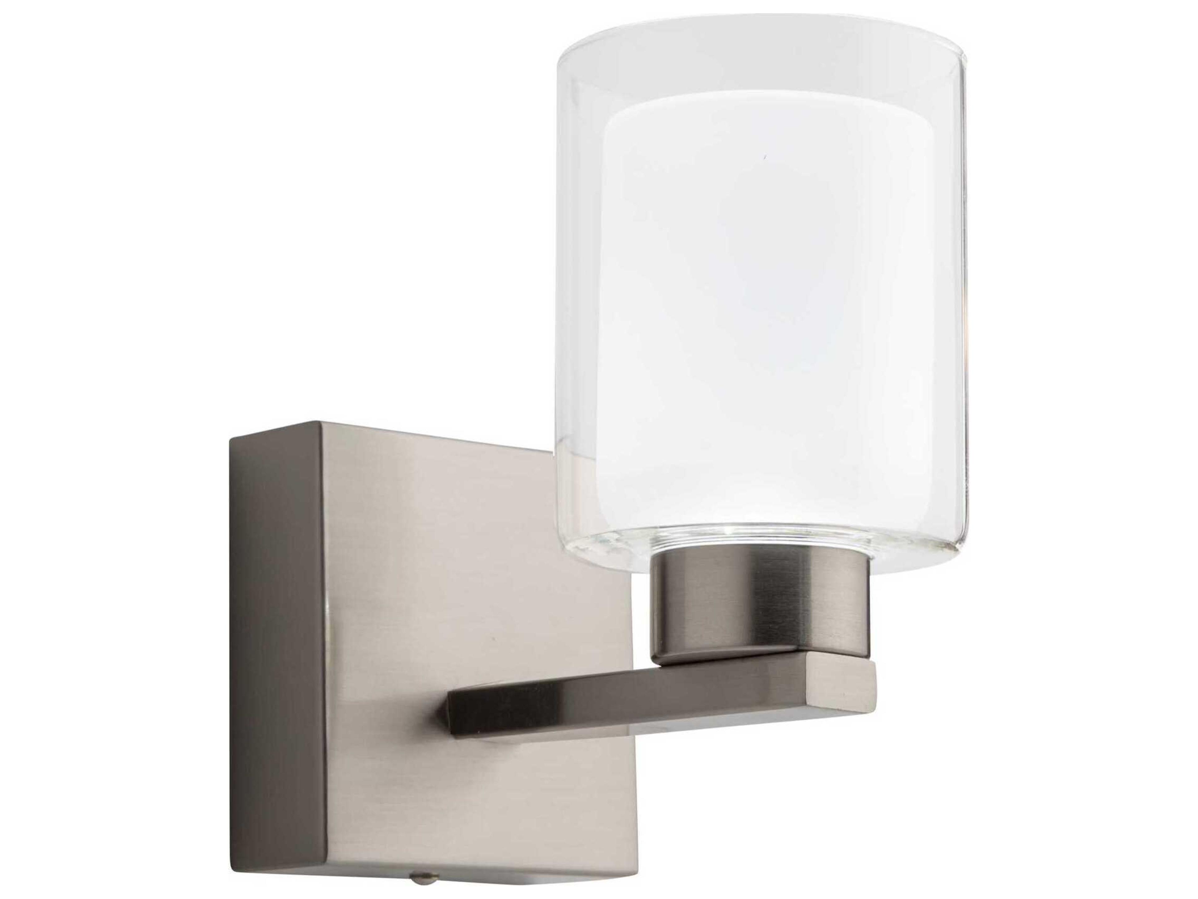 Saville Wall Sconce Brushed Nickel Modern LED Light
