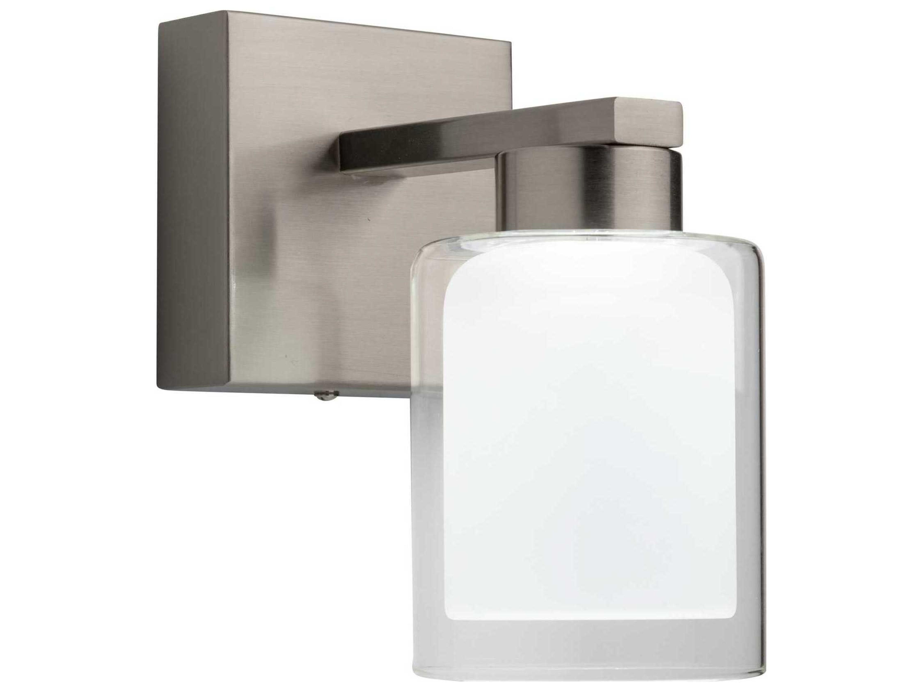 Artcraft Saville 1-Light Brushed Nickel Wall Sconce