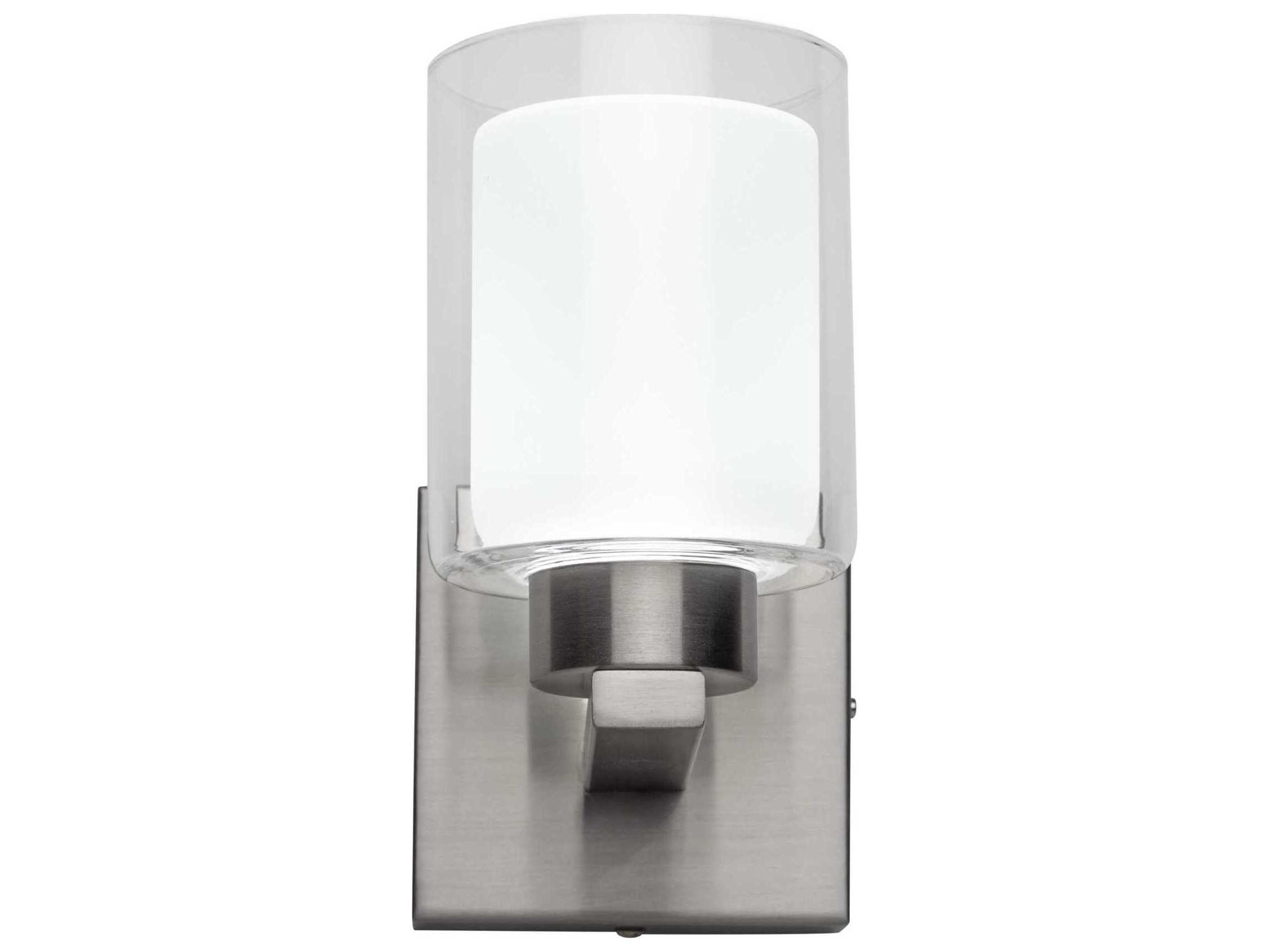 Artcraft Saville 1-Light Brushed Nickel Wall Sconce
