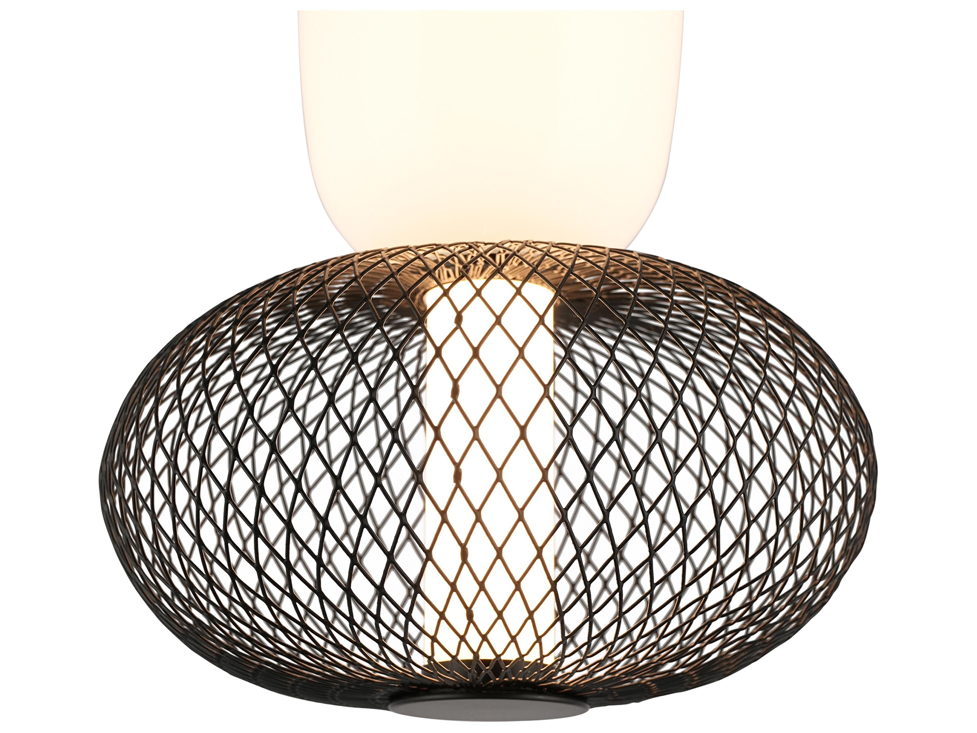 Artcraft Ace 1-Light Black Cylinder Globe Mini Pendant