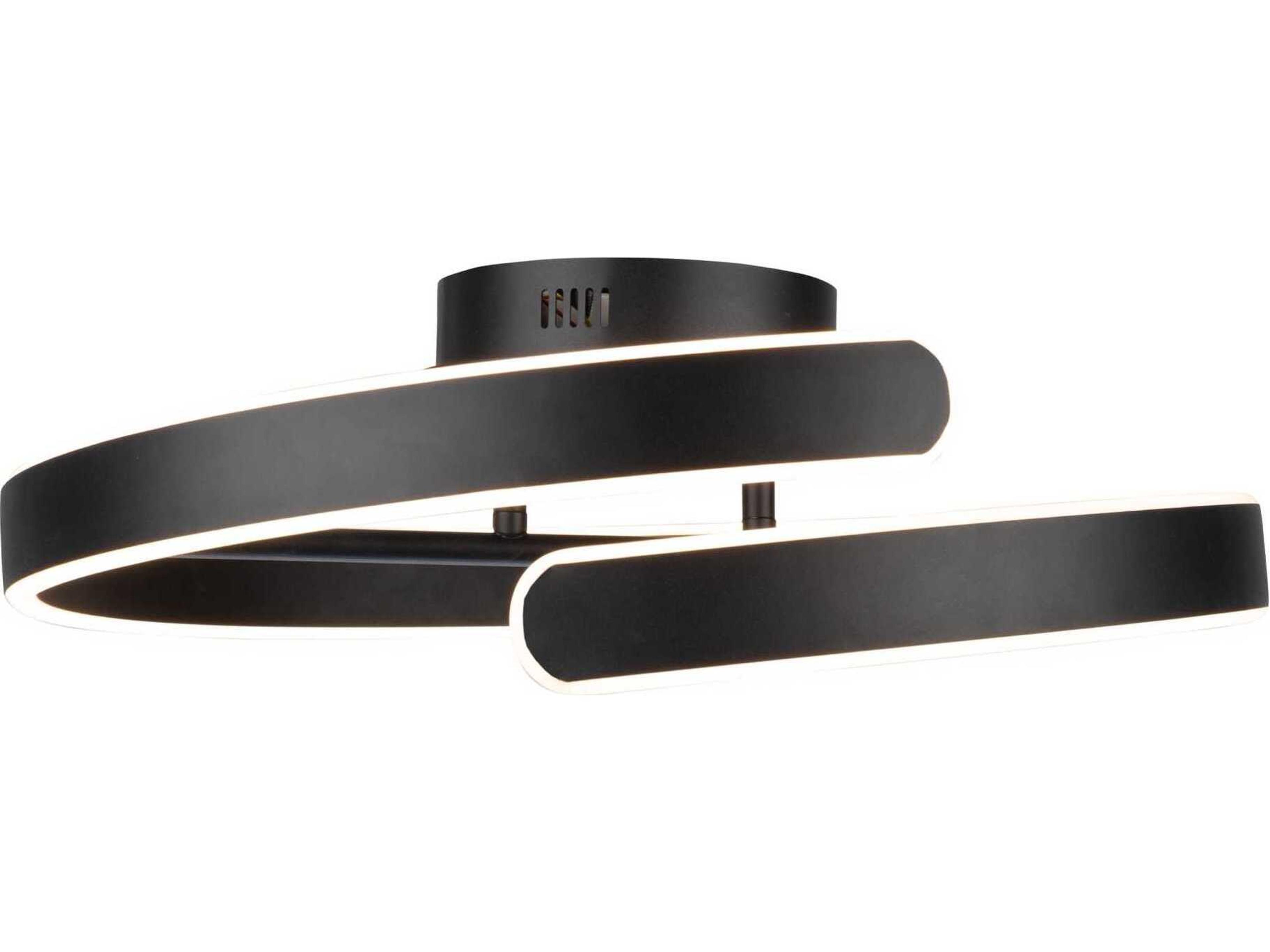 Sirius Semi-Flush Mount Ceiling Light Modern LED Fixture