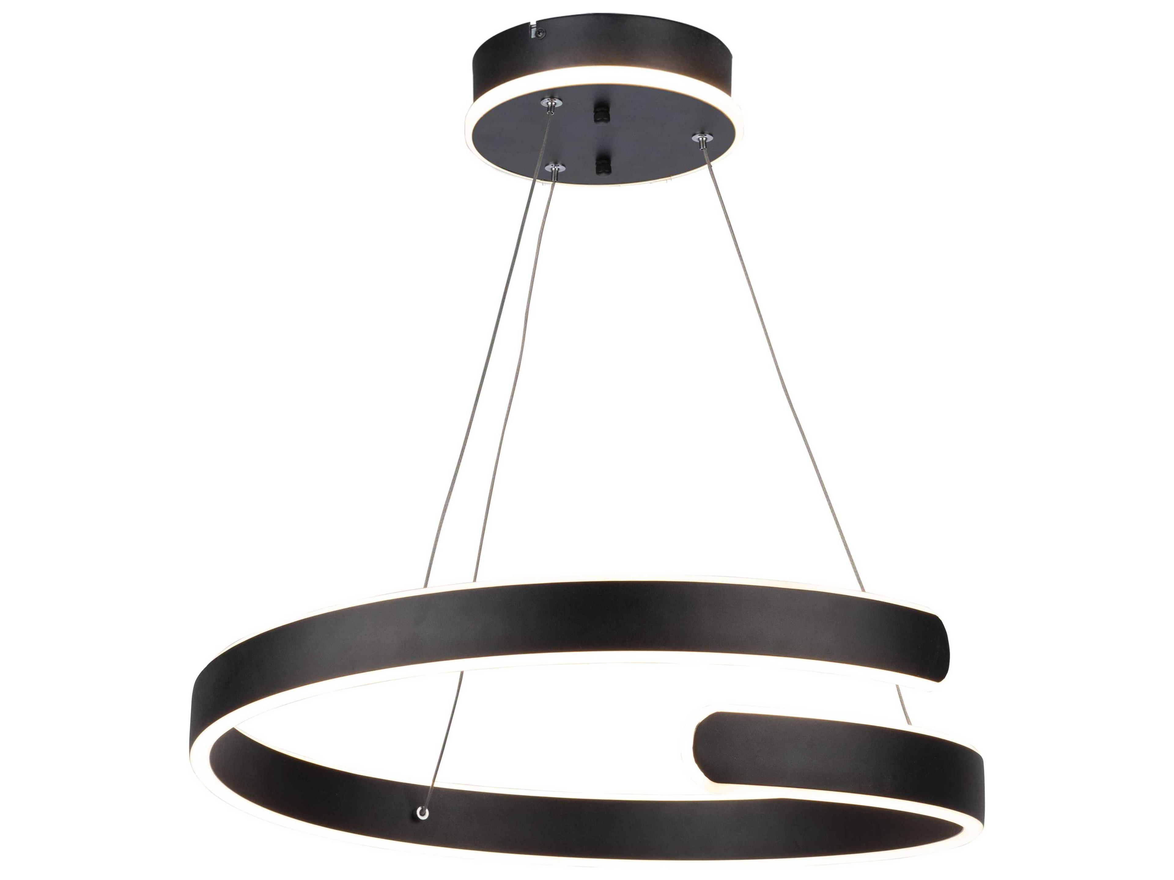 Artcraft Sirius Black LED Pendant