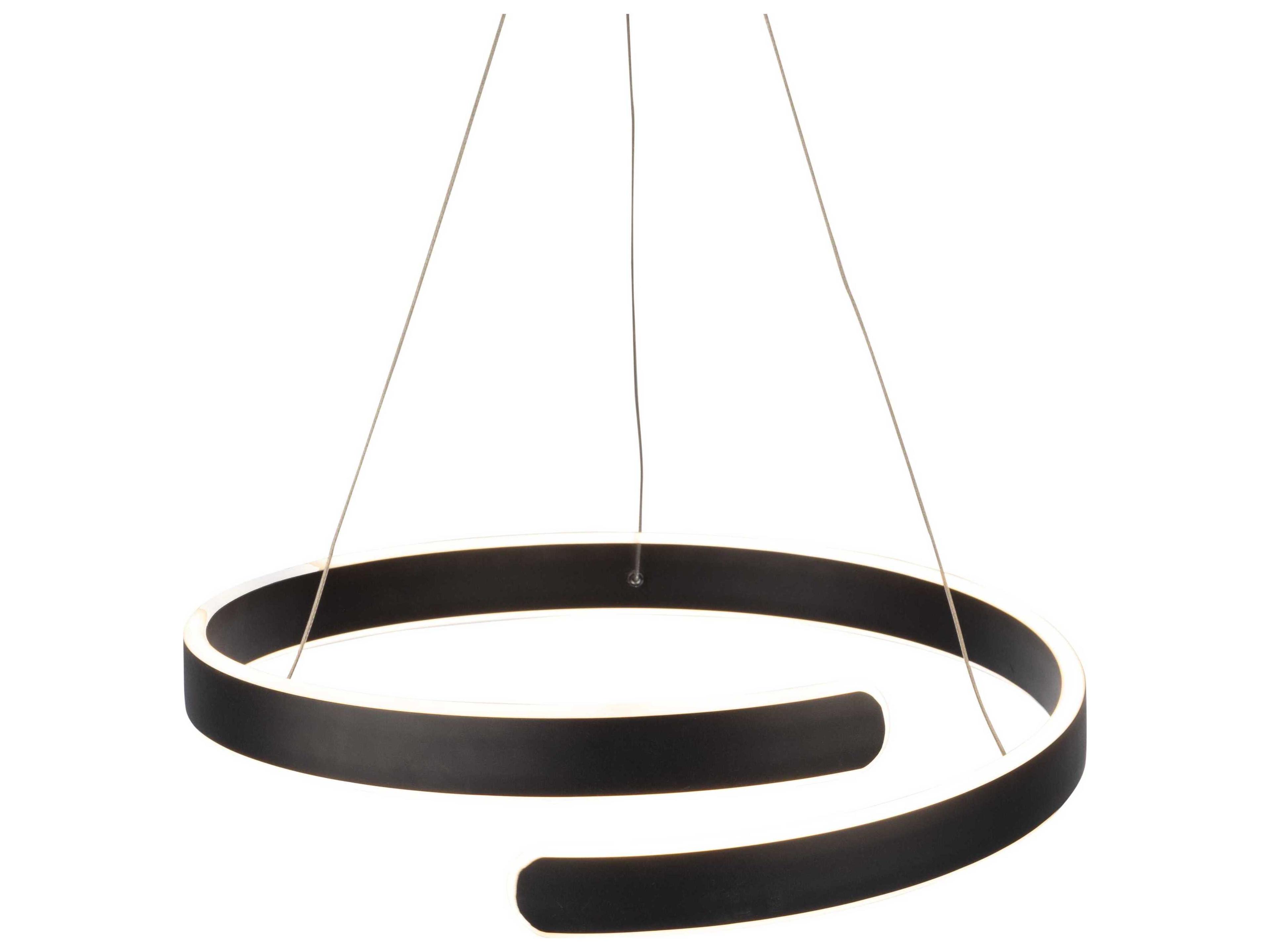 Artcraft Sirius Black LED Pendant