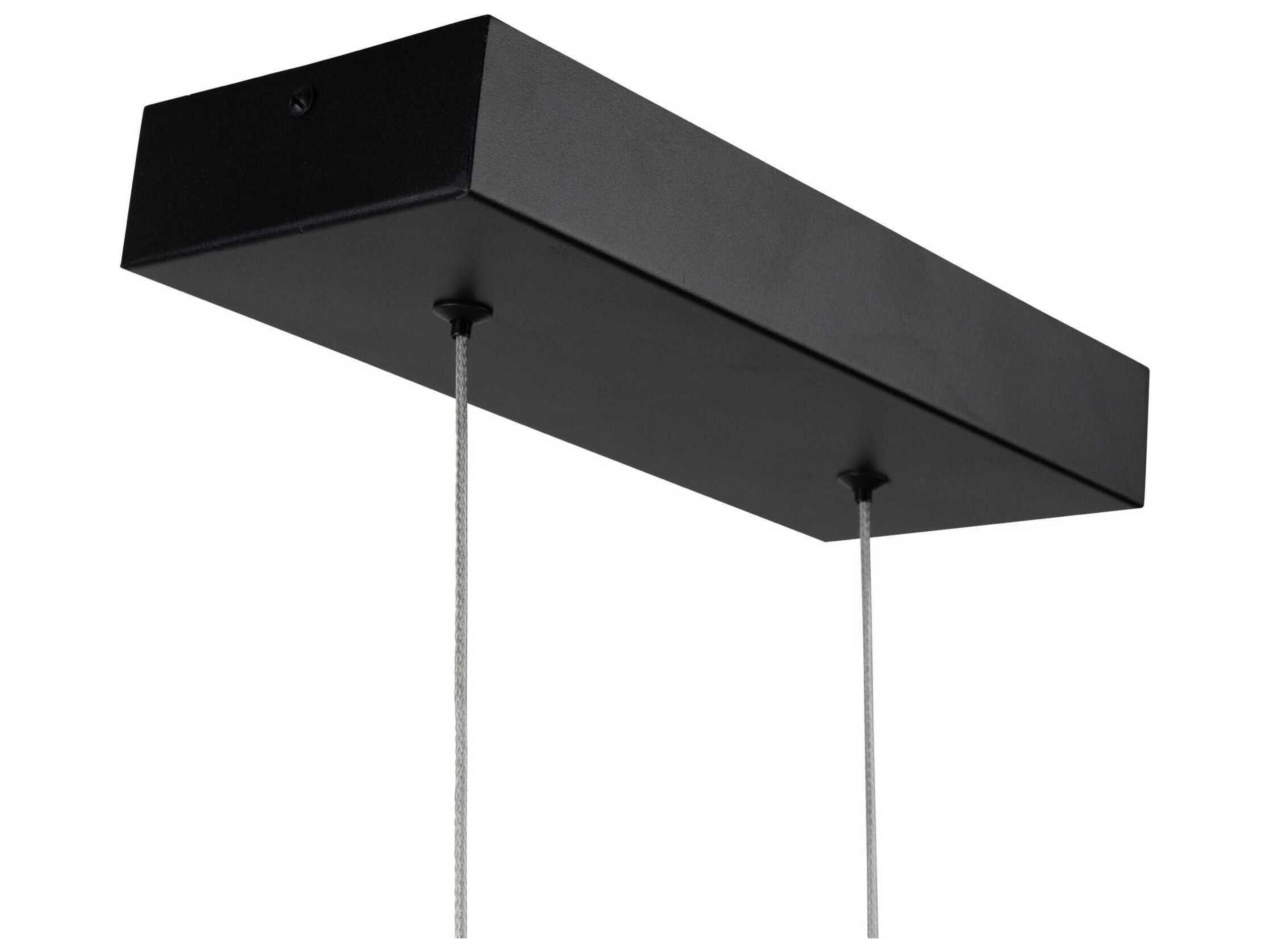 Artcraft Graymar Black LED Geometric Pendant