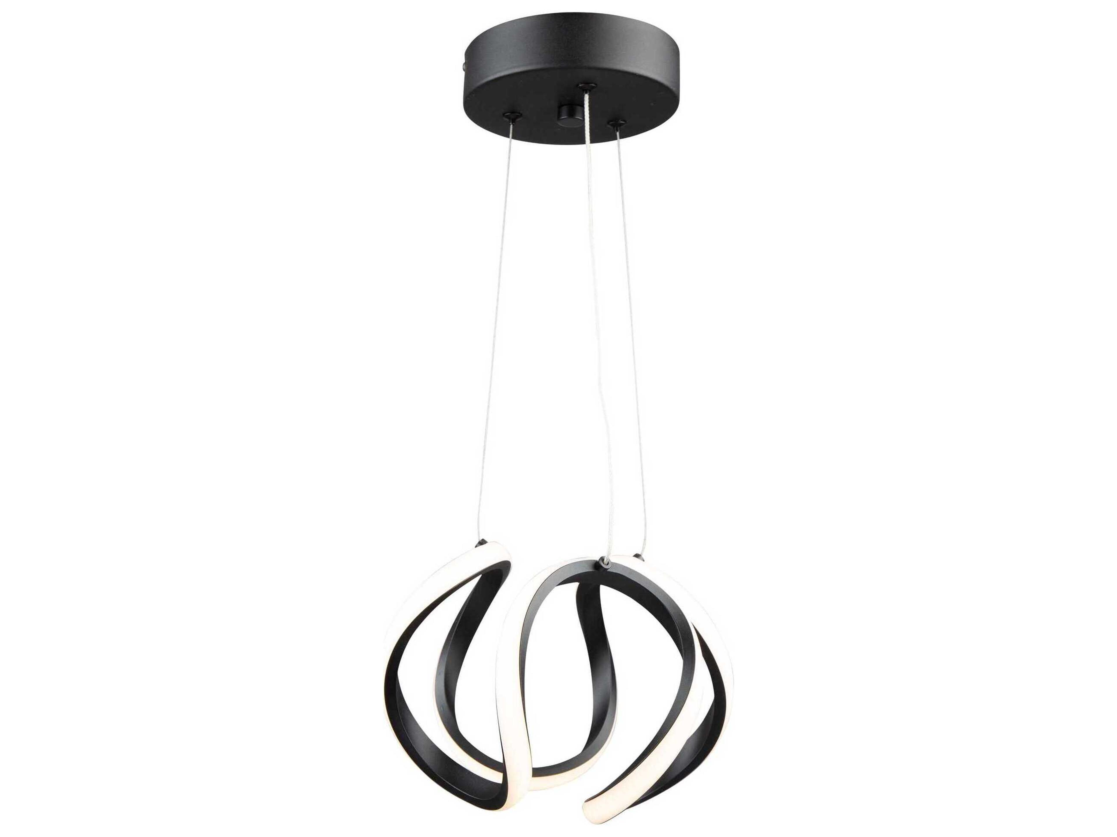 Artcraft Mira Black LED Mini Pendant