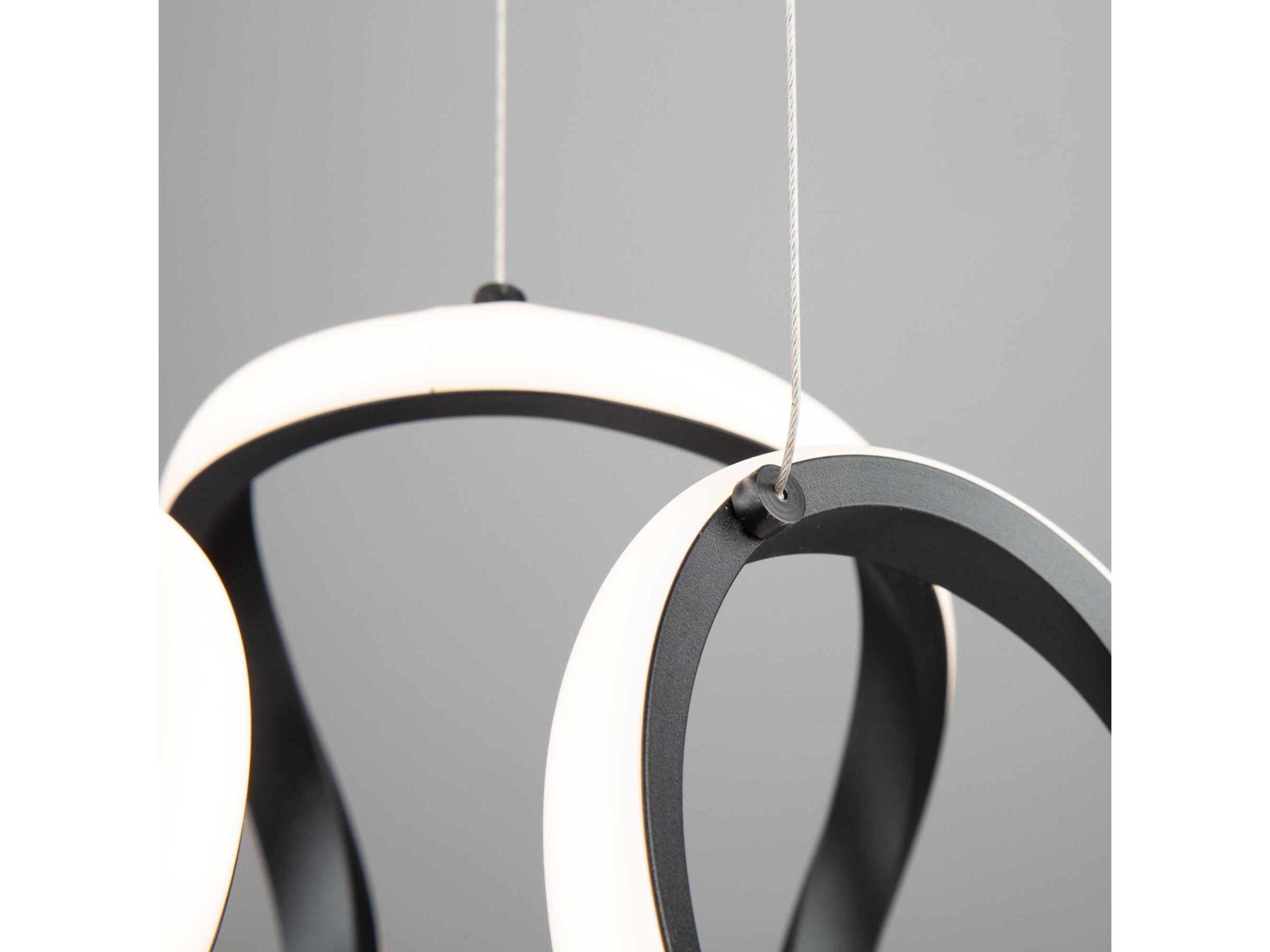 Artcraft Mira Black LED Mini Pendant