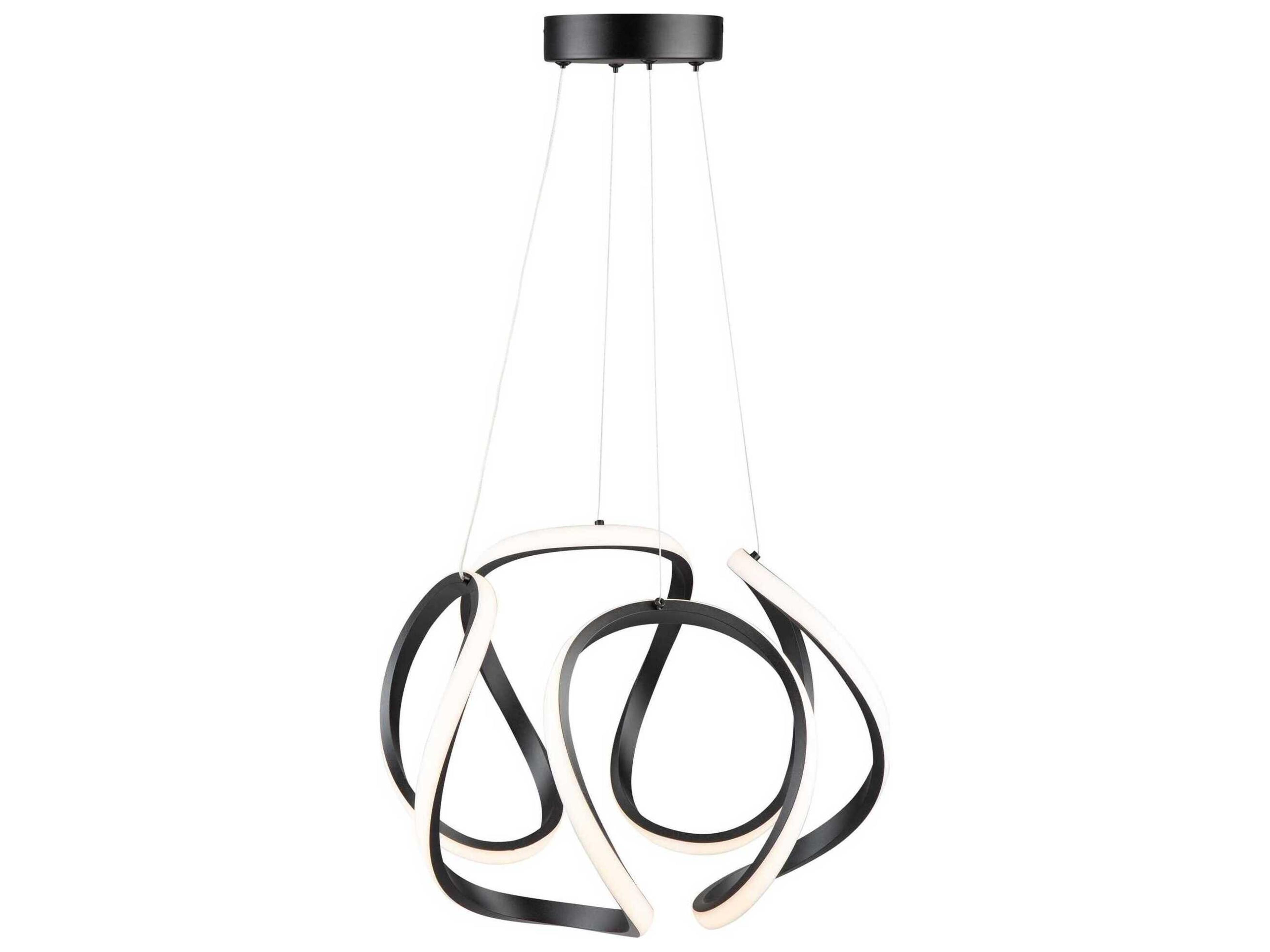 Artcraft Mira Black LED Pendant