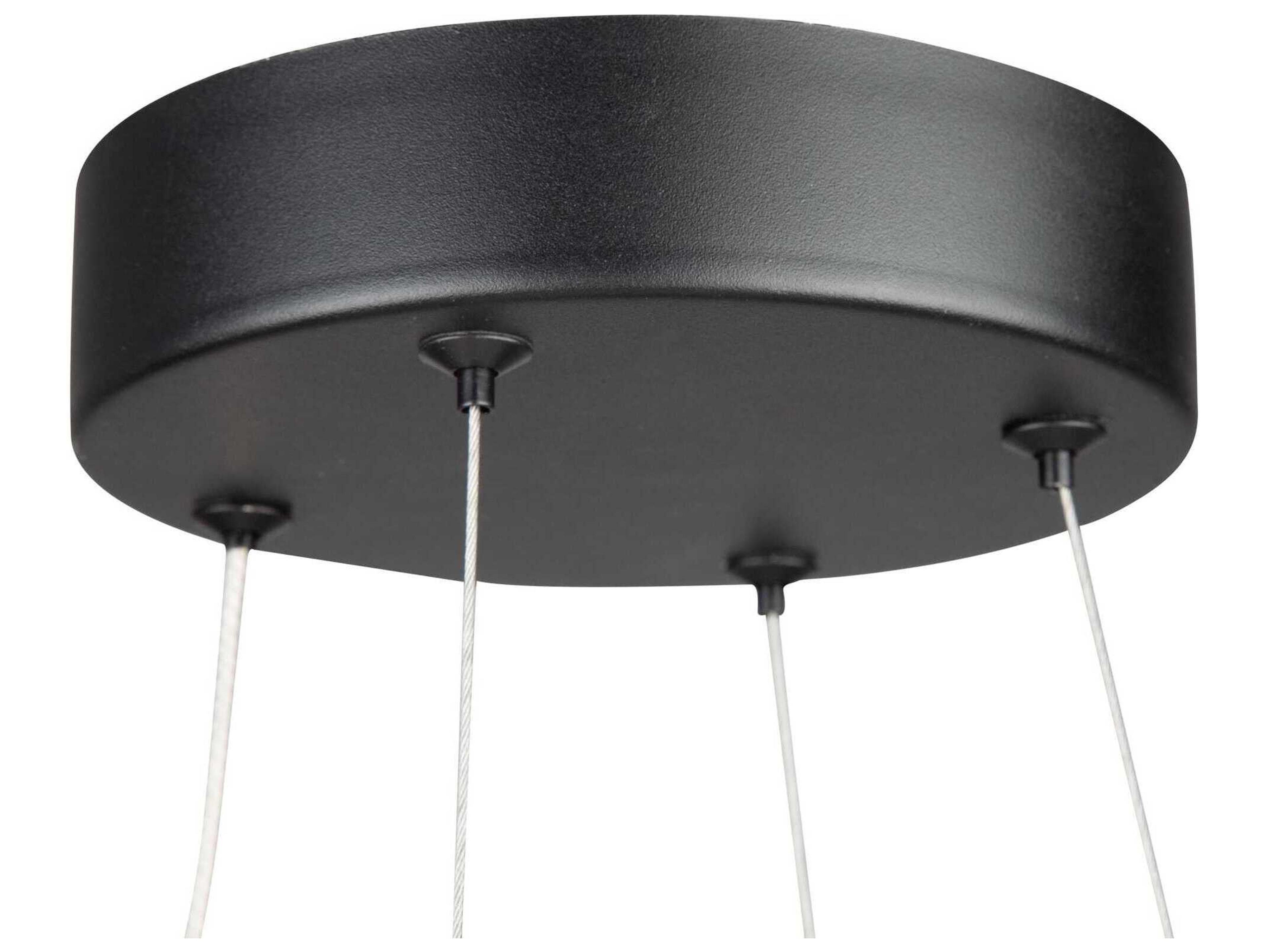 Artcraft Mira Black LED Pendant